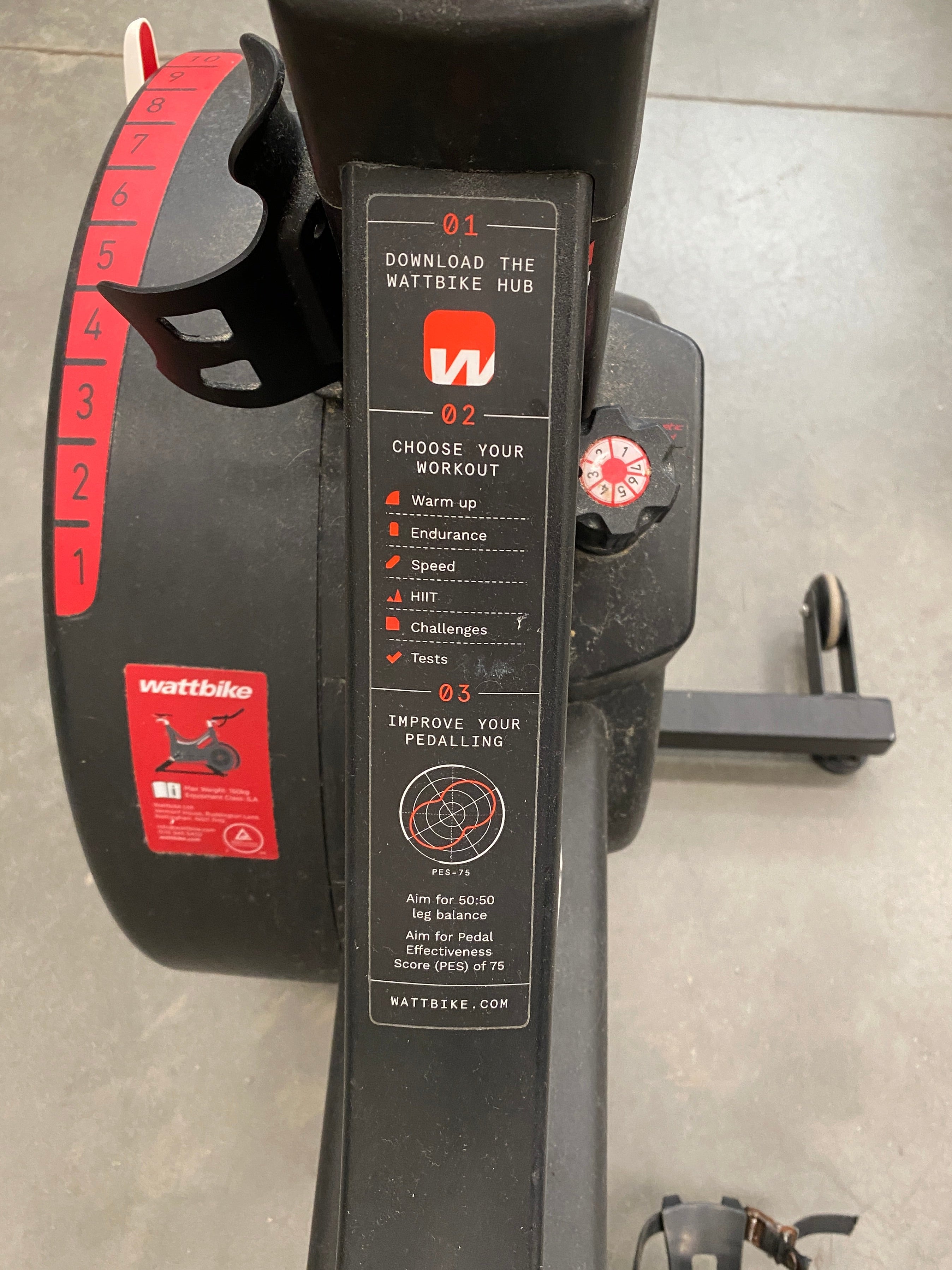 Wattbike Stationary Bike Machine