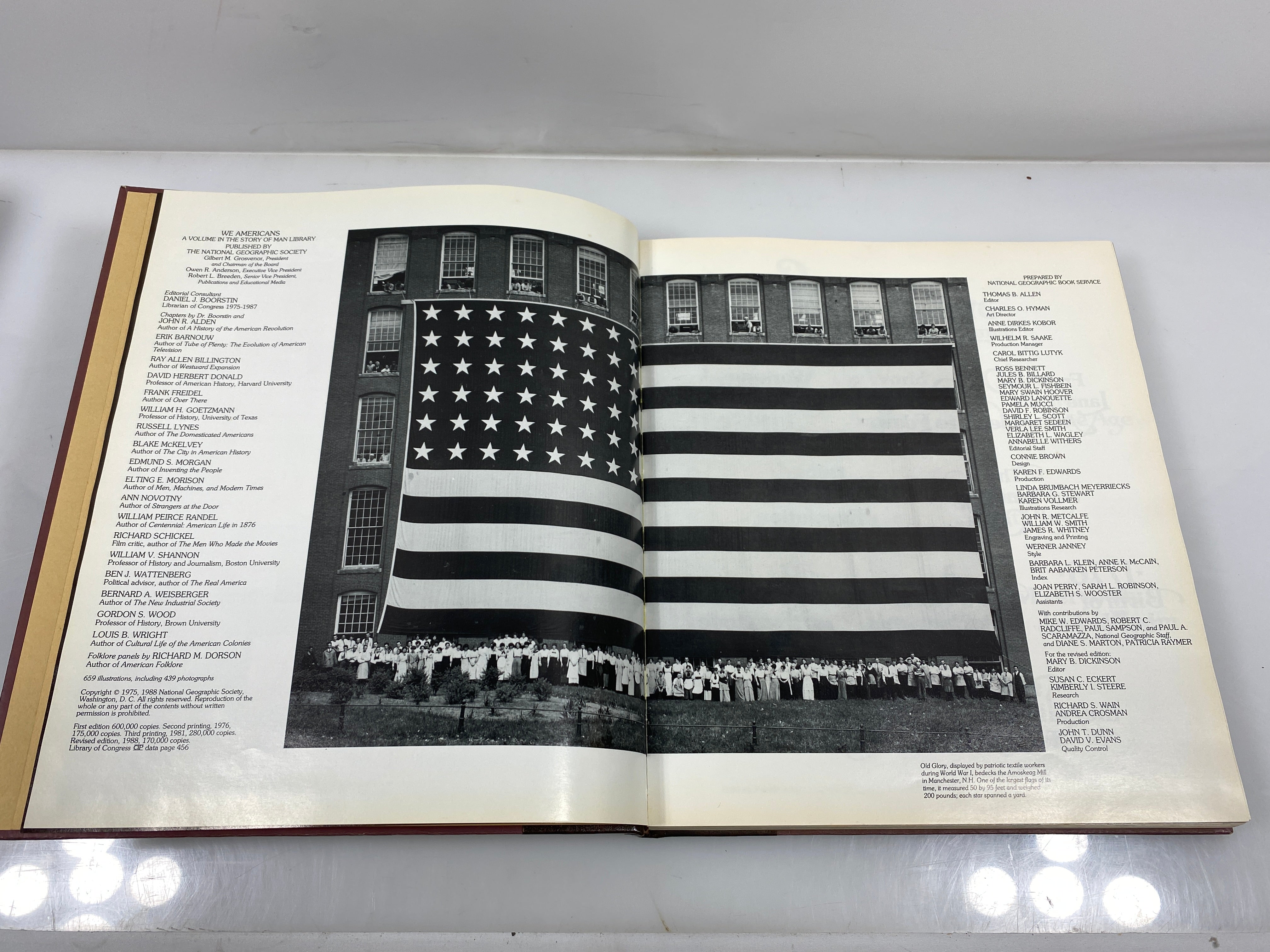 We Americans National Geographic Society 1988 HC