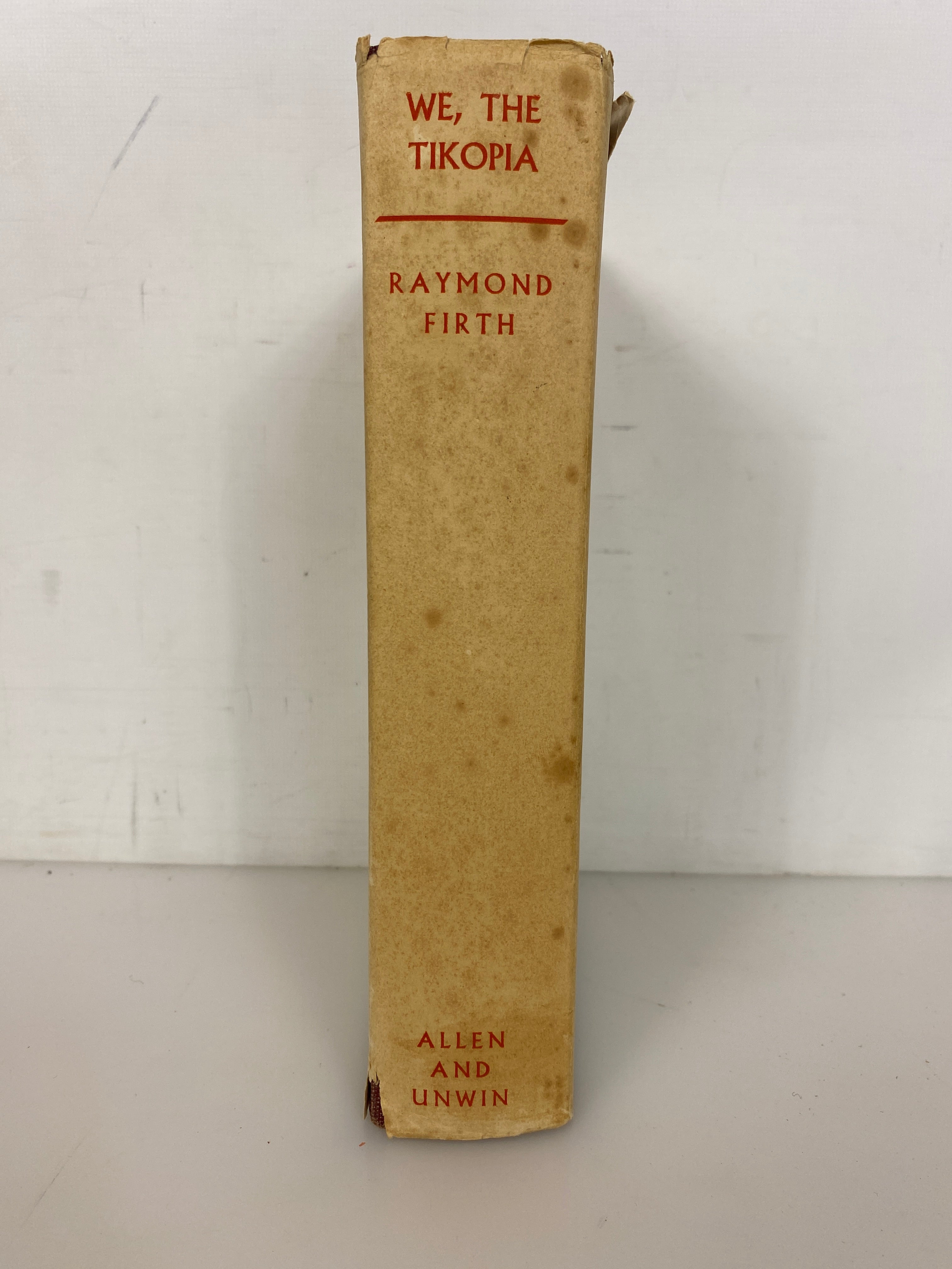 We the Tikopia by Raymond Firth 1961 Third Impression HC DJ