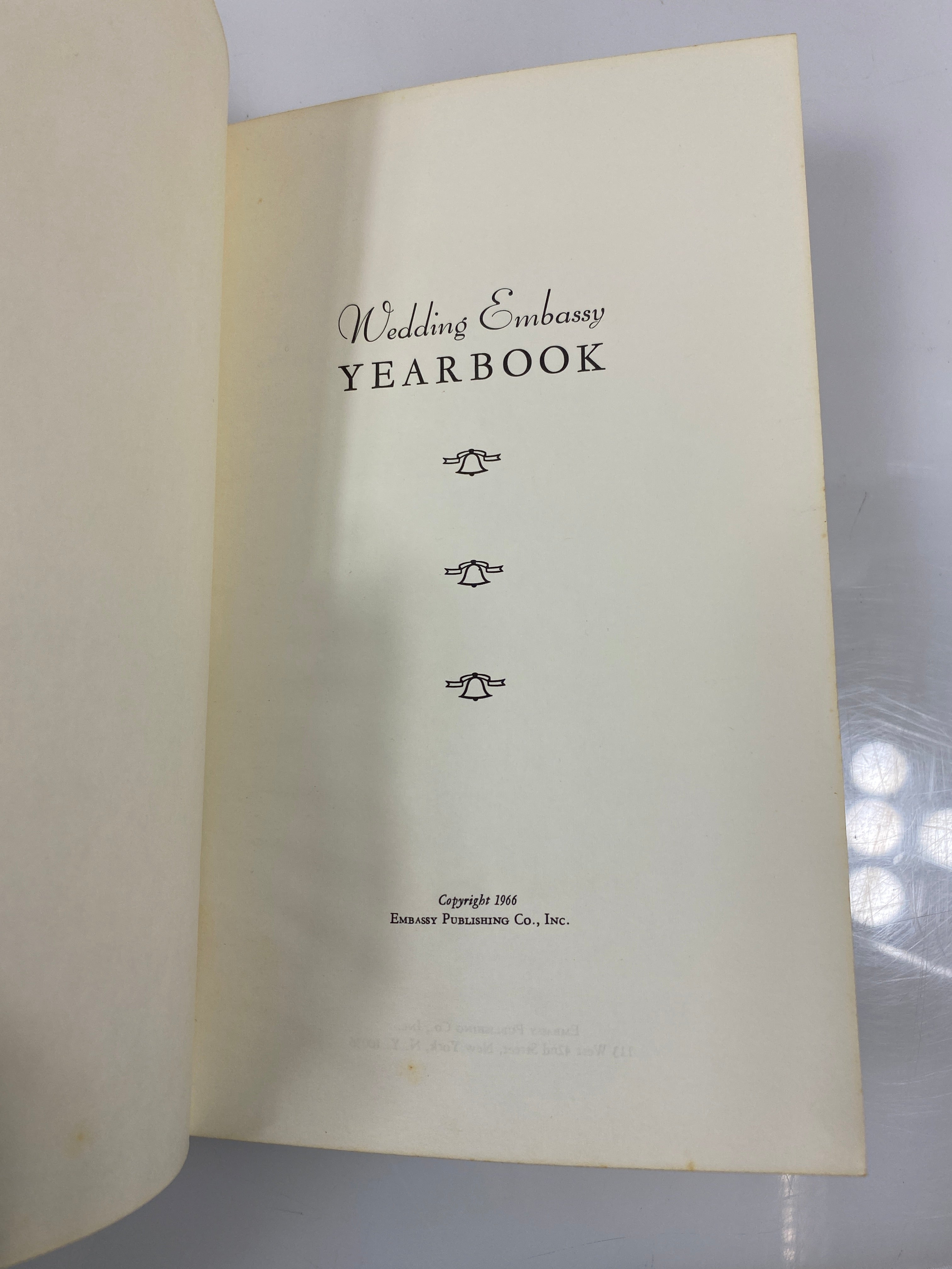 Wedding Embassy Yearbook 1966 HC