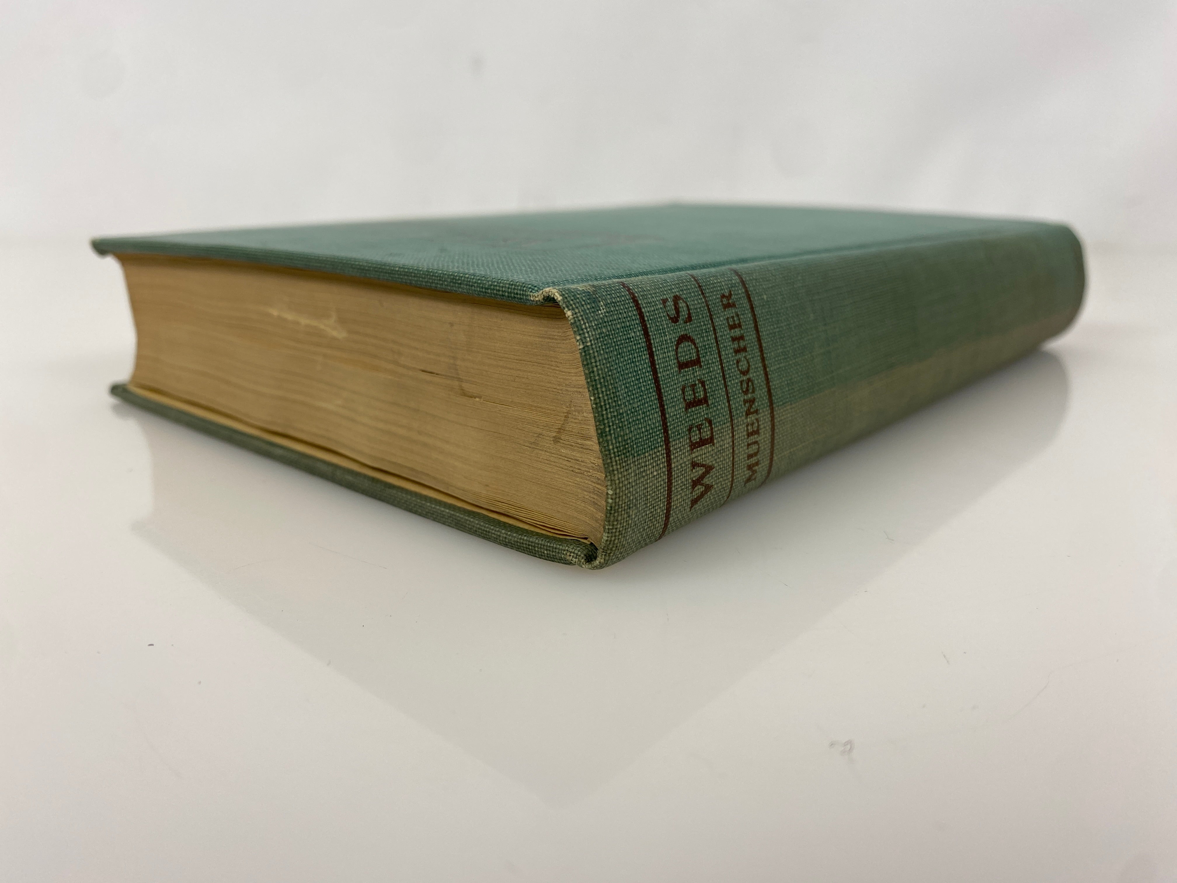 Weeds by Walter Conrad Muenscher 1936 First Edition Second Print HC