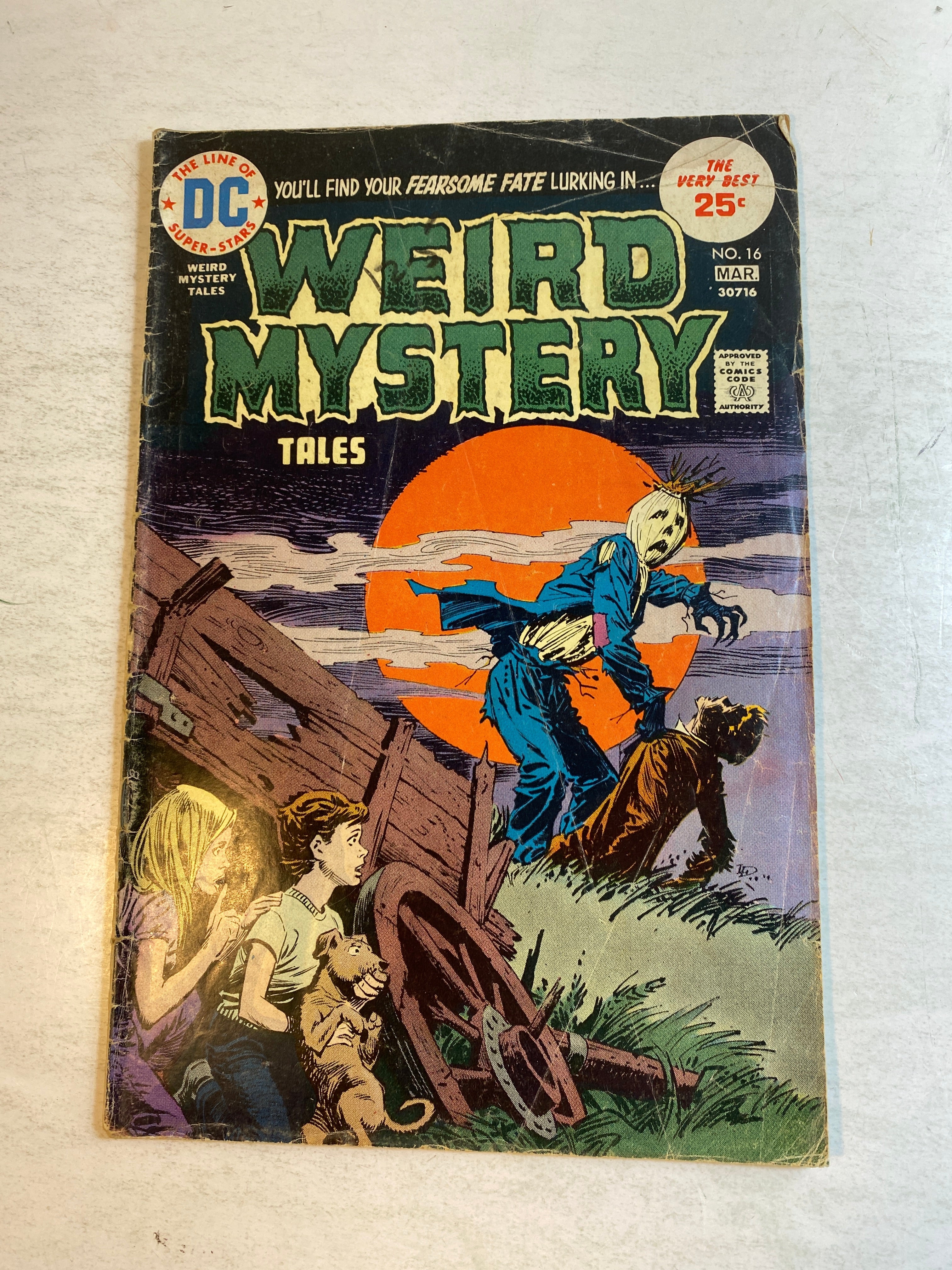 Weird Mystery 16 DC Comics 1975