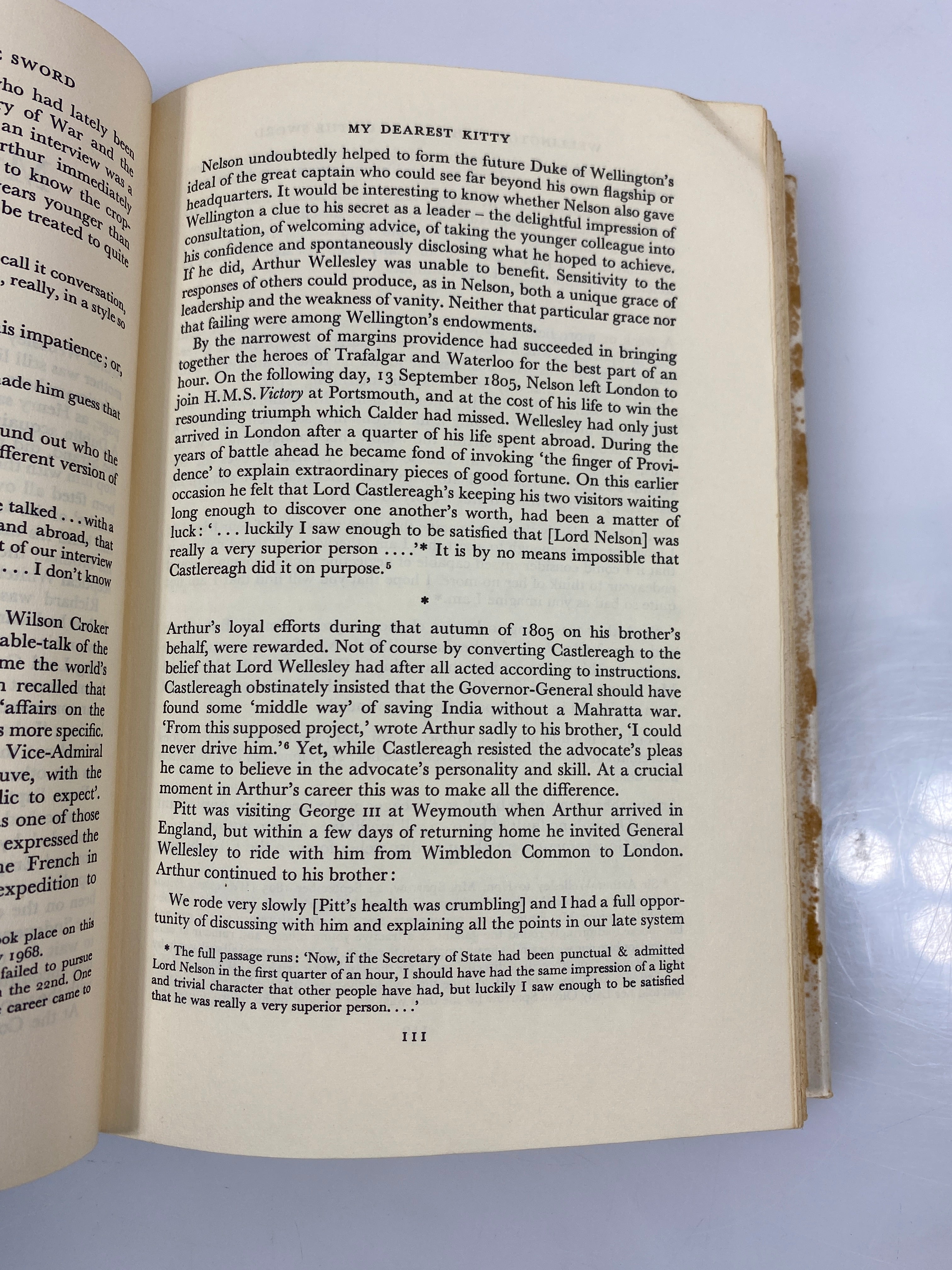 Wellington The Years of the Sword by Longford 1969 HCDJ