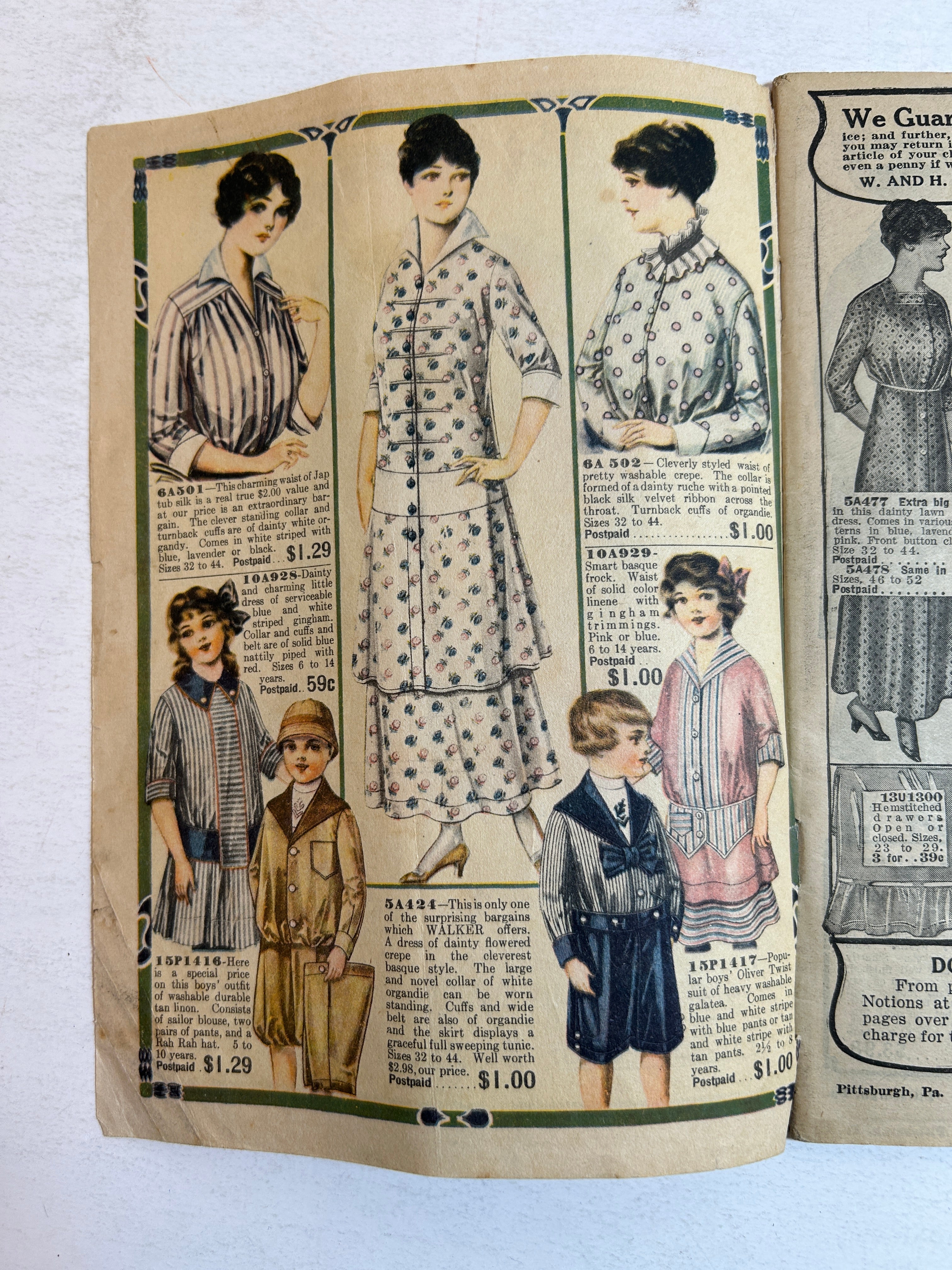 WH Walker Catalog 1916