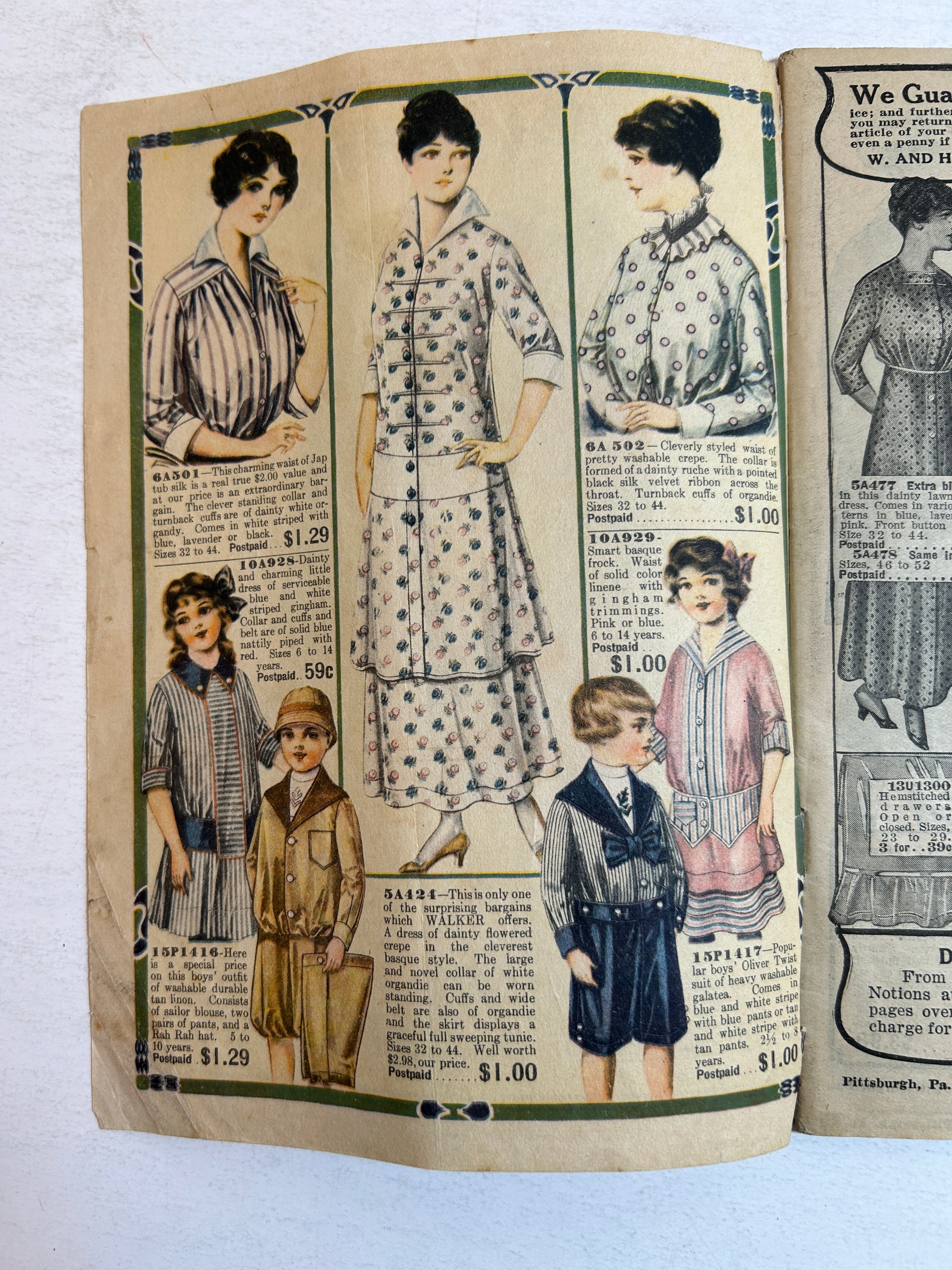 WH Walker Catalog 1916