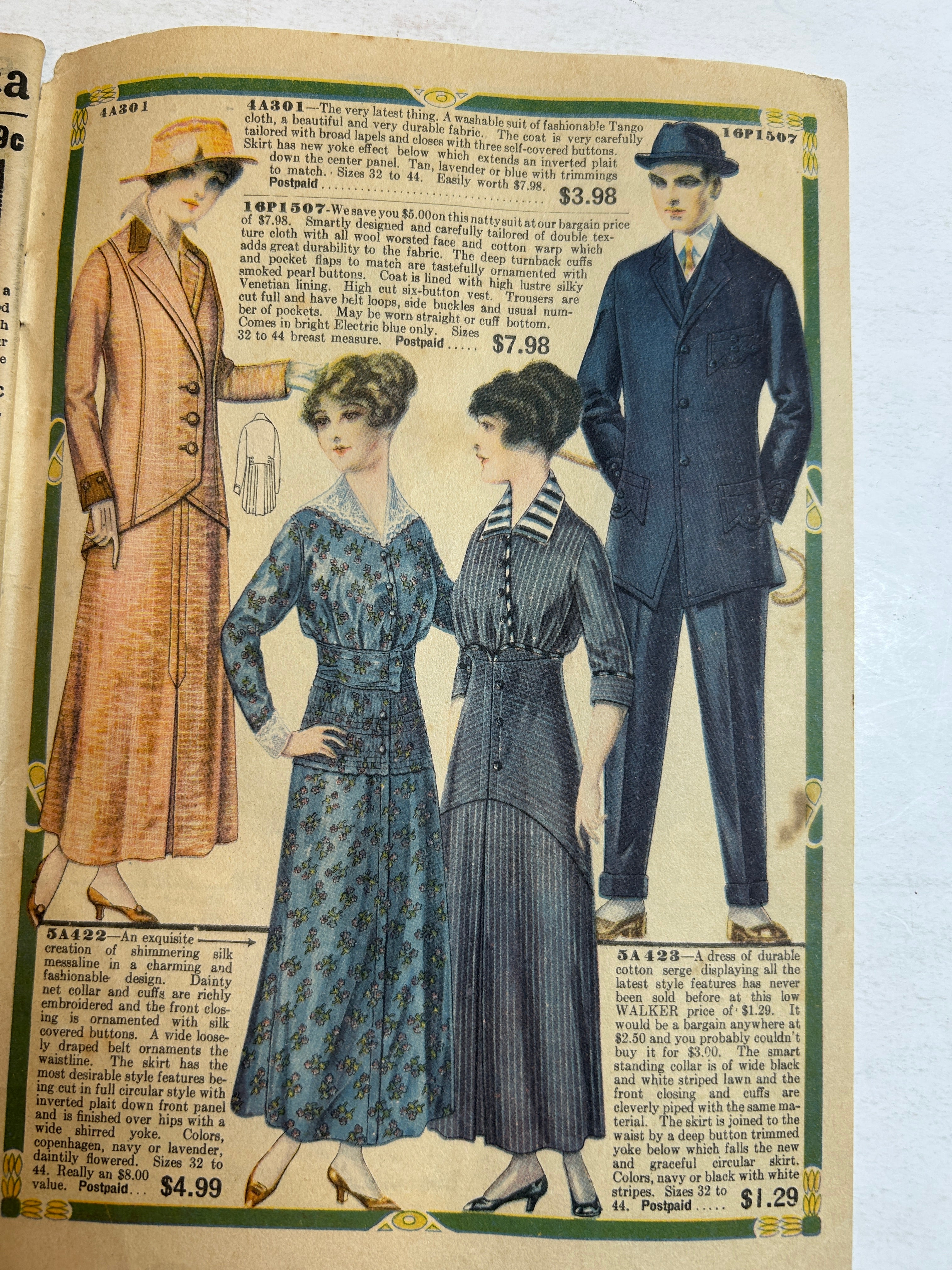 WH Walker Catalog 1916
