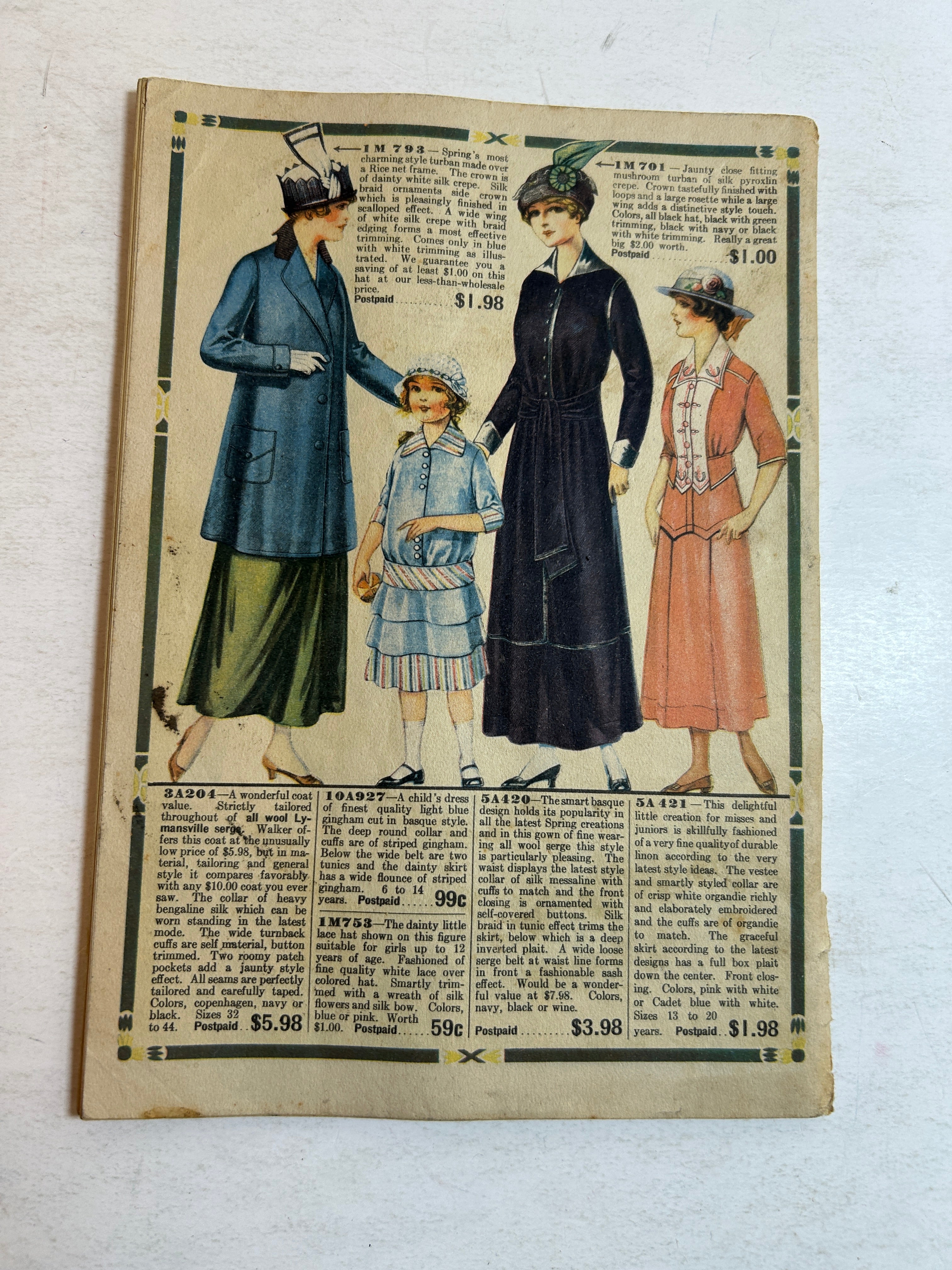 WH Walker Catalog 1916