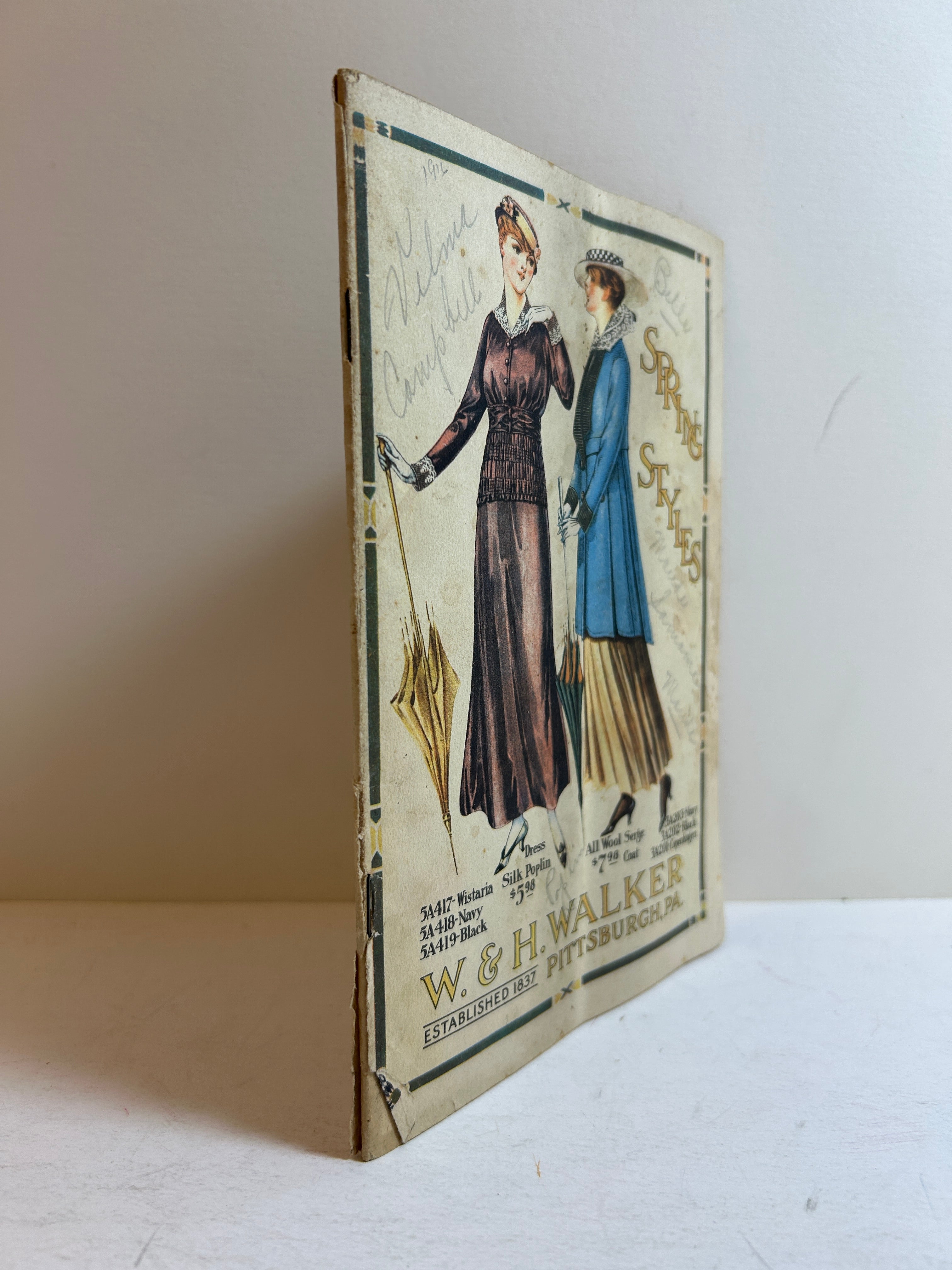 WH Walker Catalog 1916