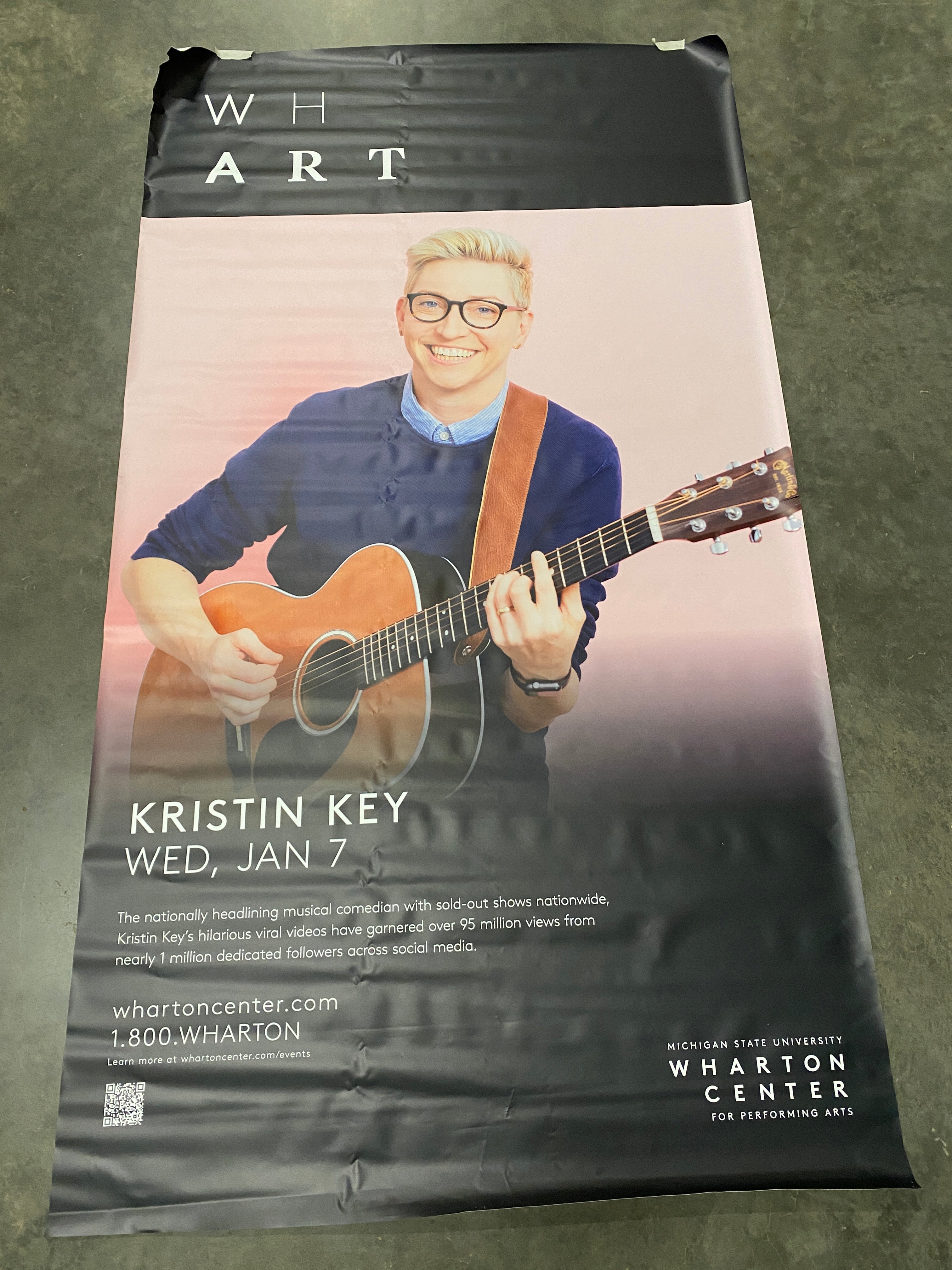 Wharton Center 'Kristin Key' Promotional Poster