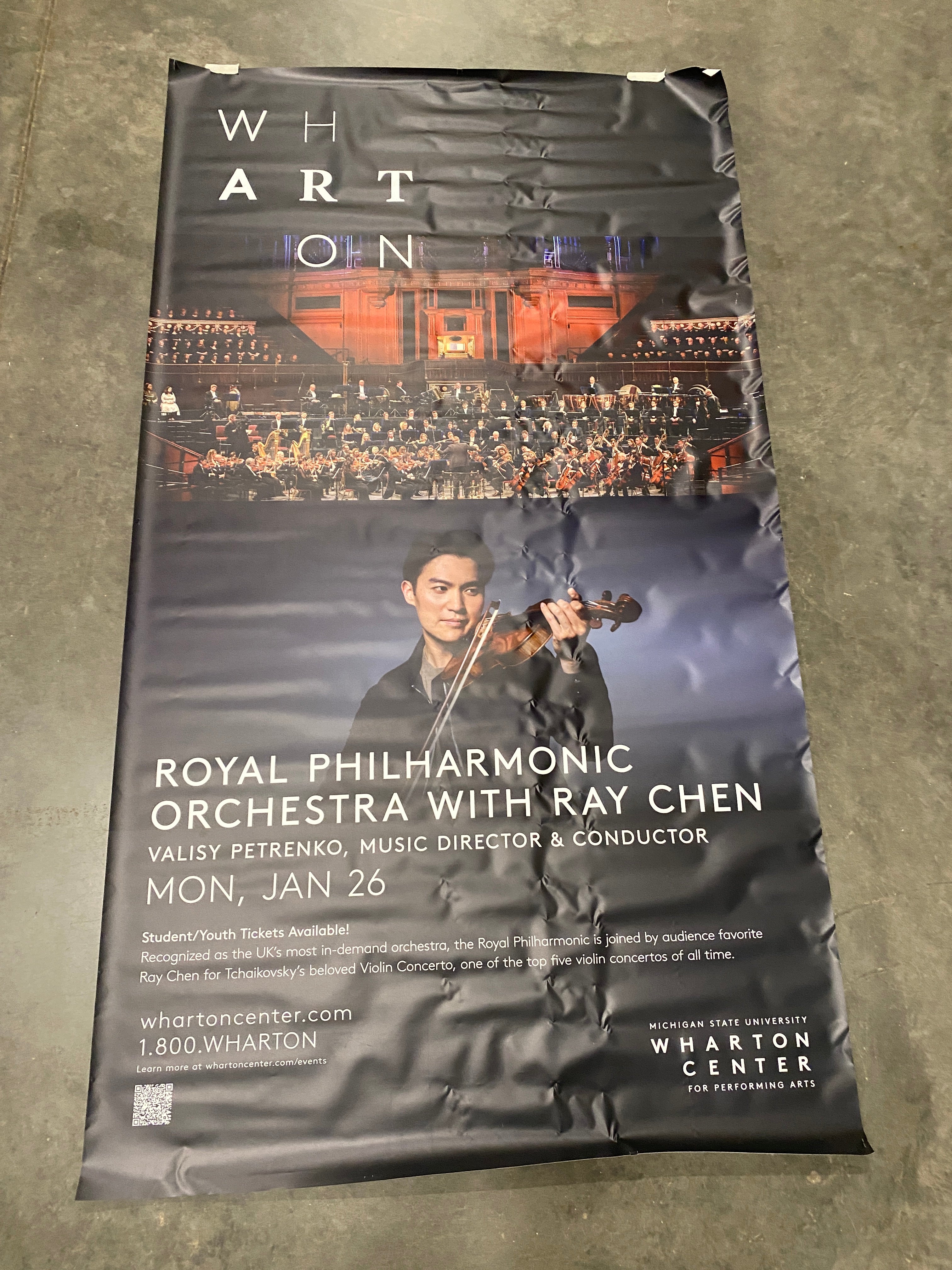 Wharton Center 'Royal Philharmonic Orchestra with Ray Chen' Promotional Poster