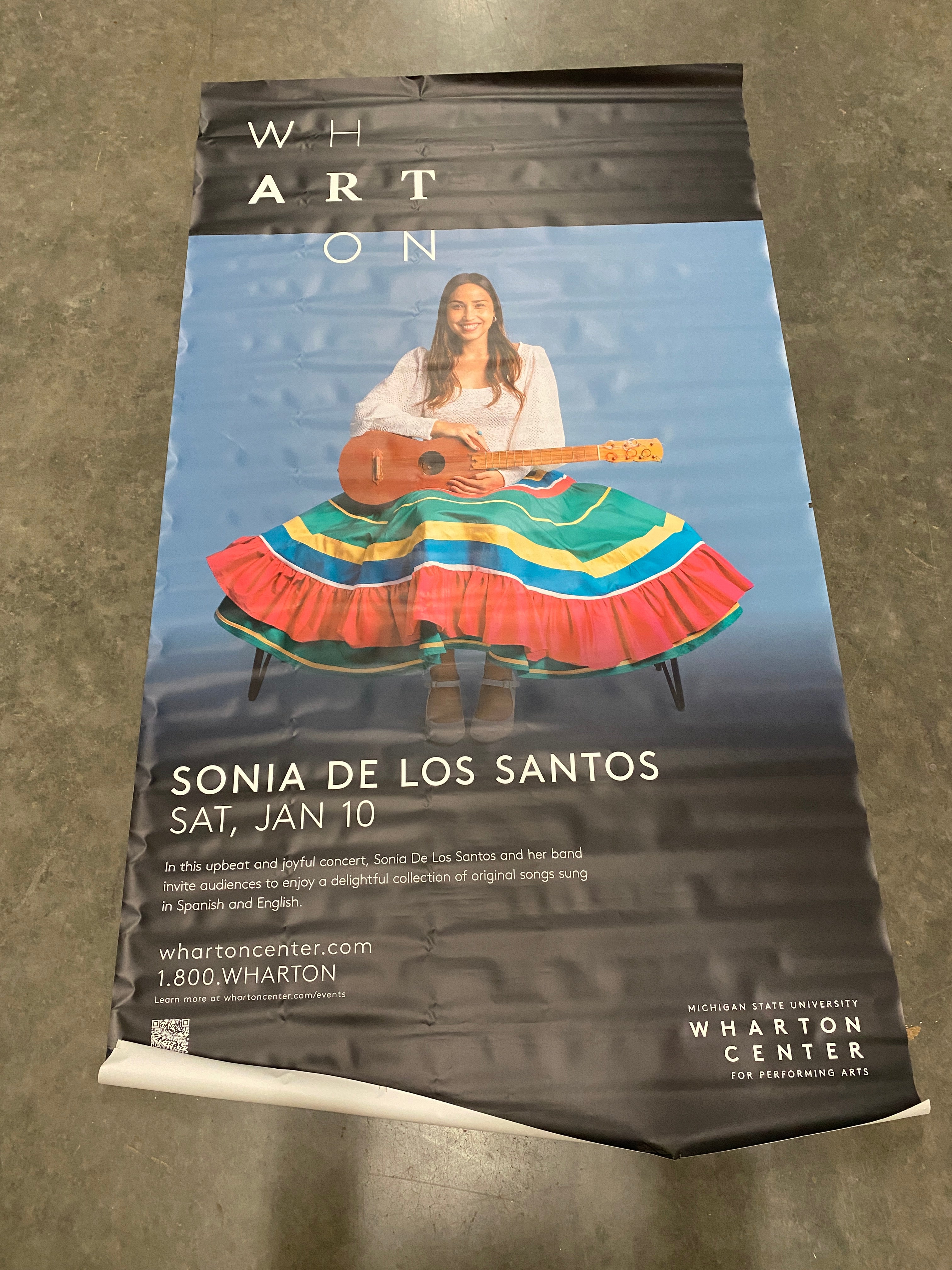 Wharton Center 'Sonia De Los Santos' Promotional Poster