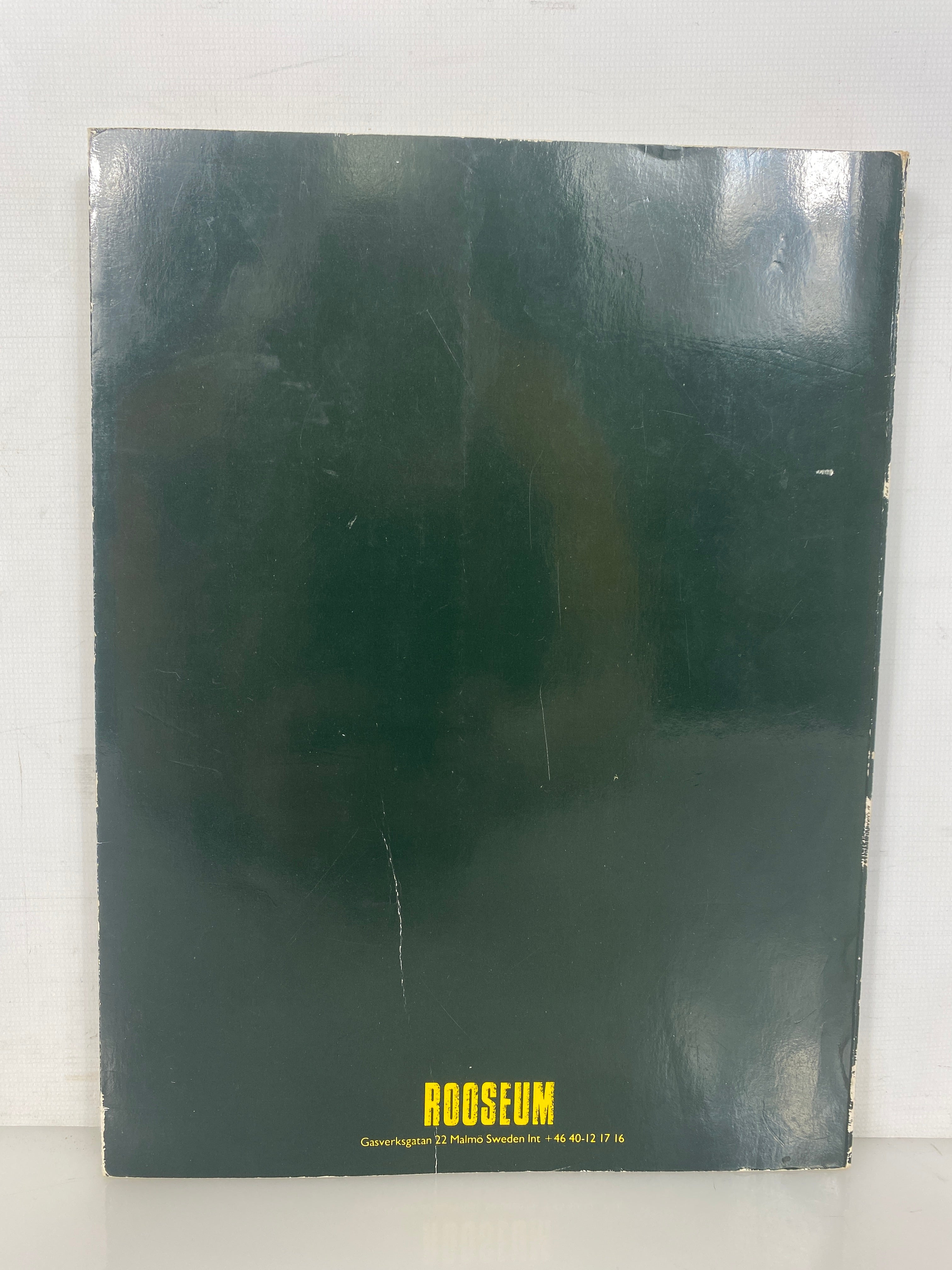 What is Contemporary Art? 1989 Rooseum Malmo Sweden SC Catalog