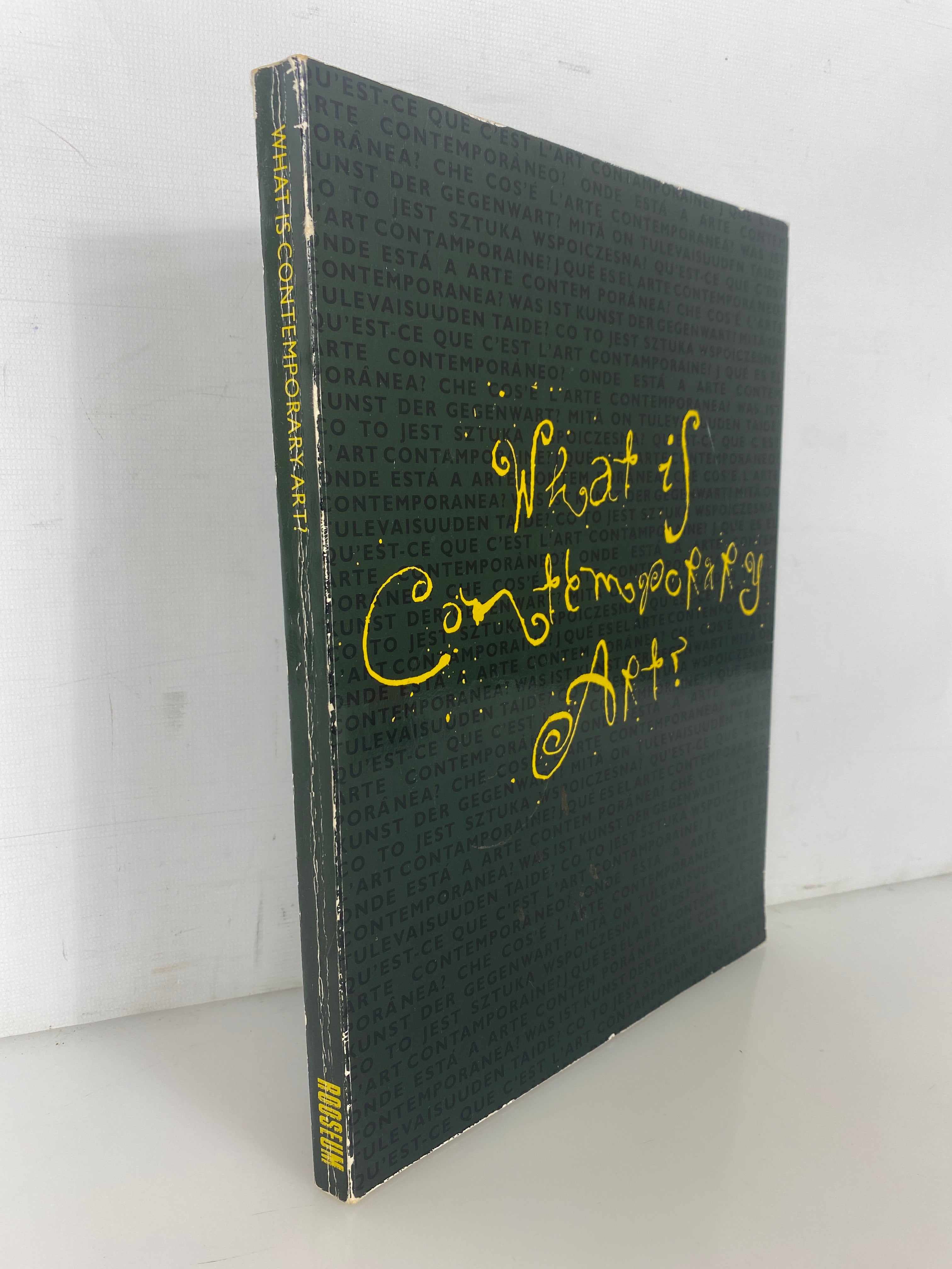 What is Contemporary Art? 1989 Rooseum Malmo Sweden SC Catalog
