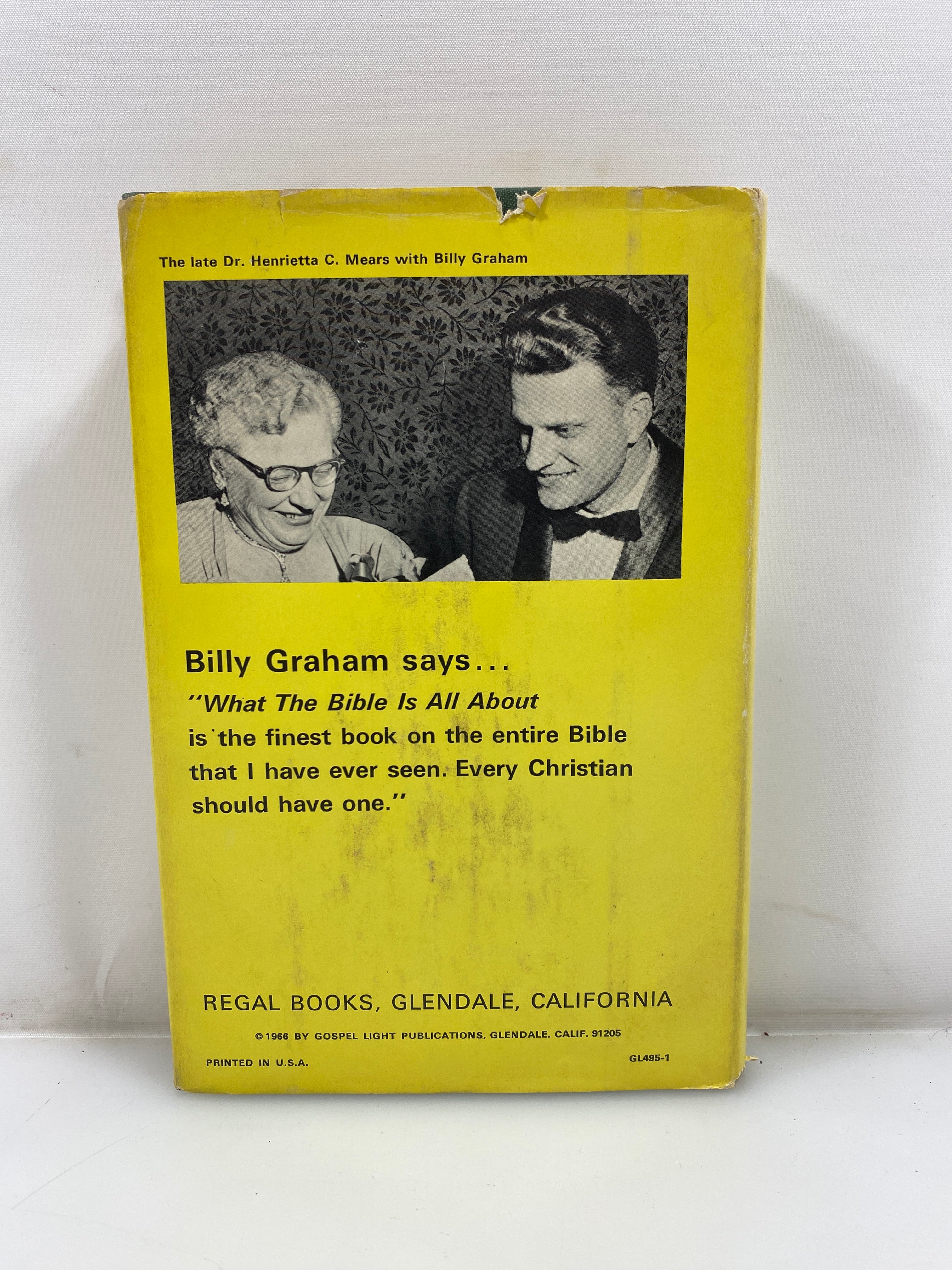 What the Bible is All About by Mears 1966 HCDJ