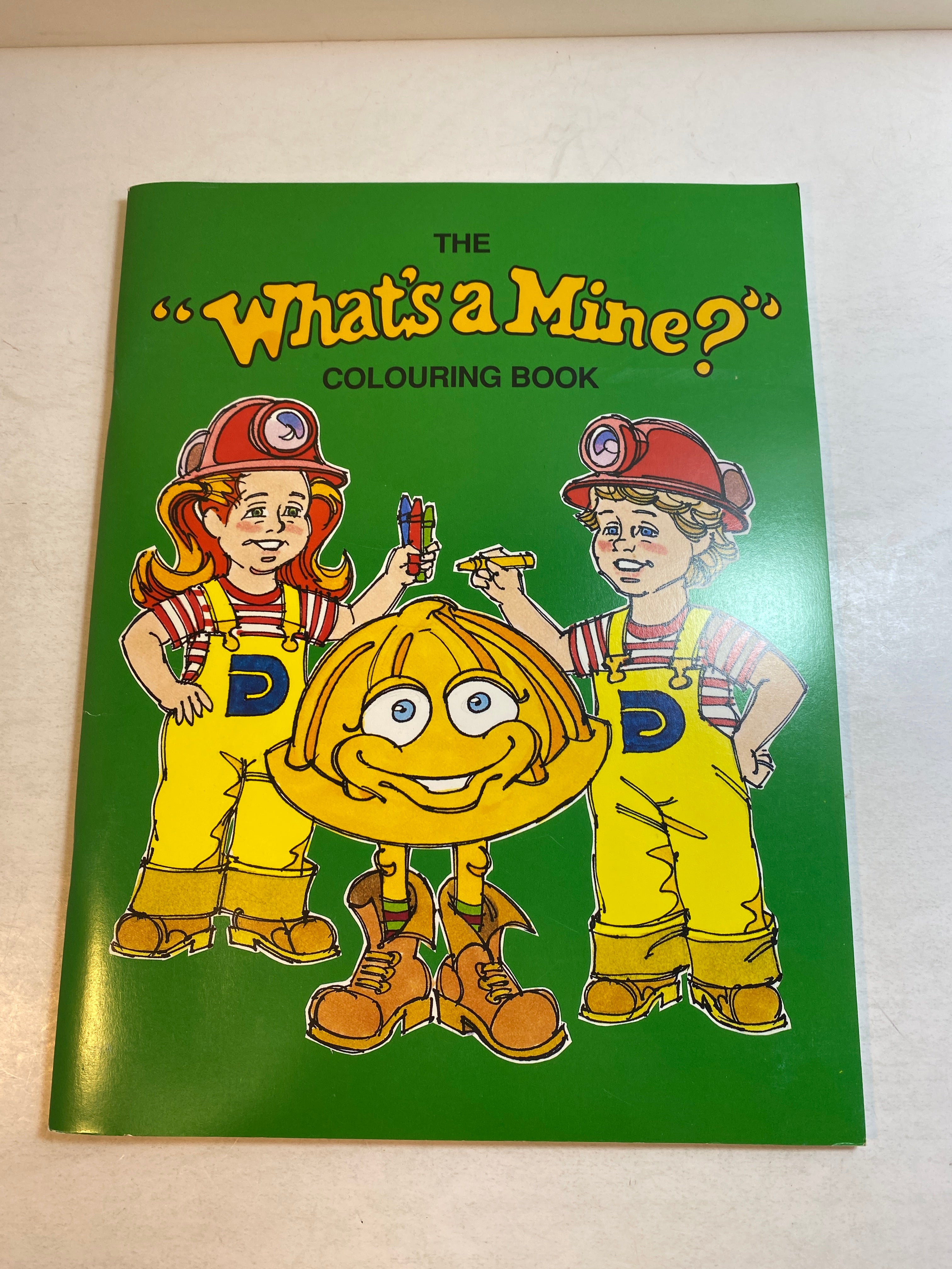 What's a Mine Coloring Book Placer Dome 1990 SC