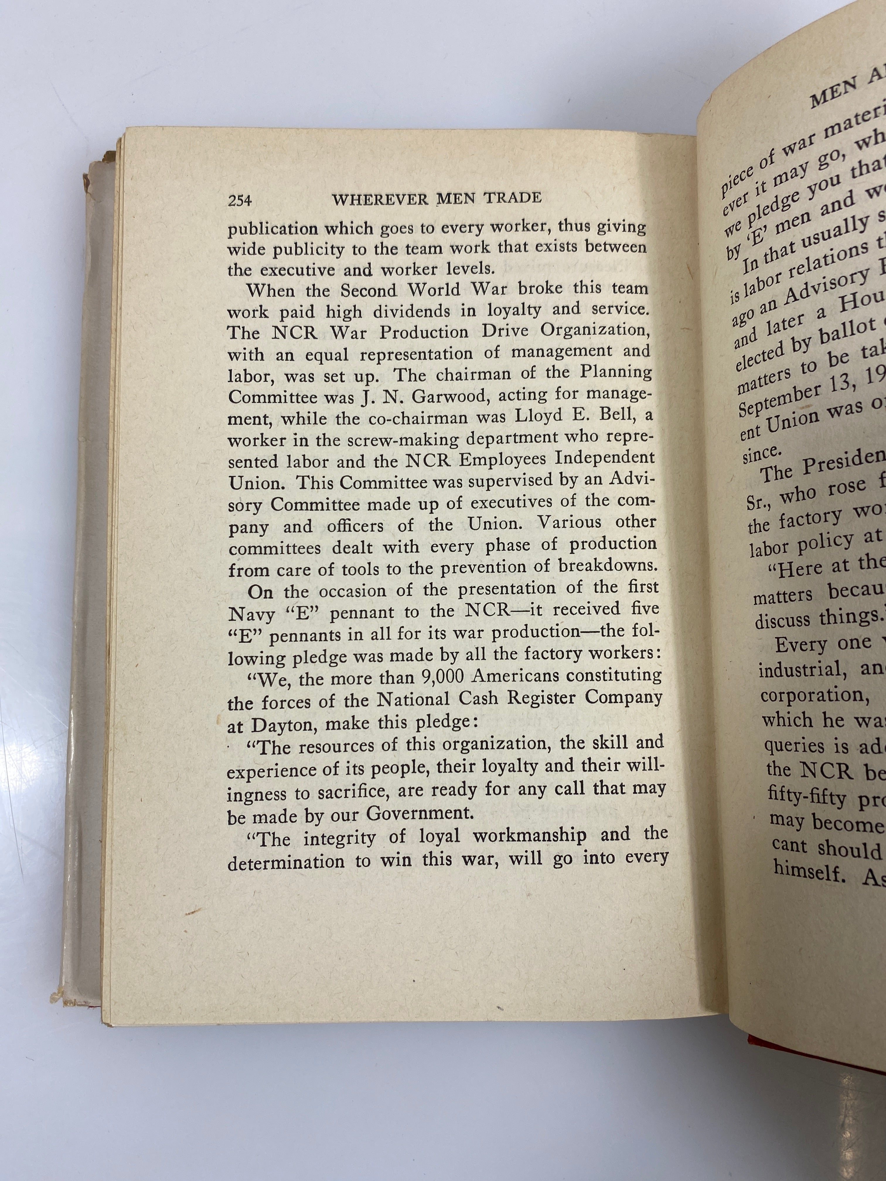 Wherever Men Trade Isaac F. Marcosson 1945 HCDJ