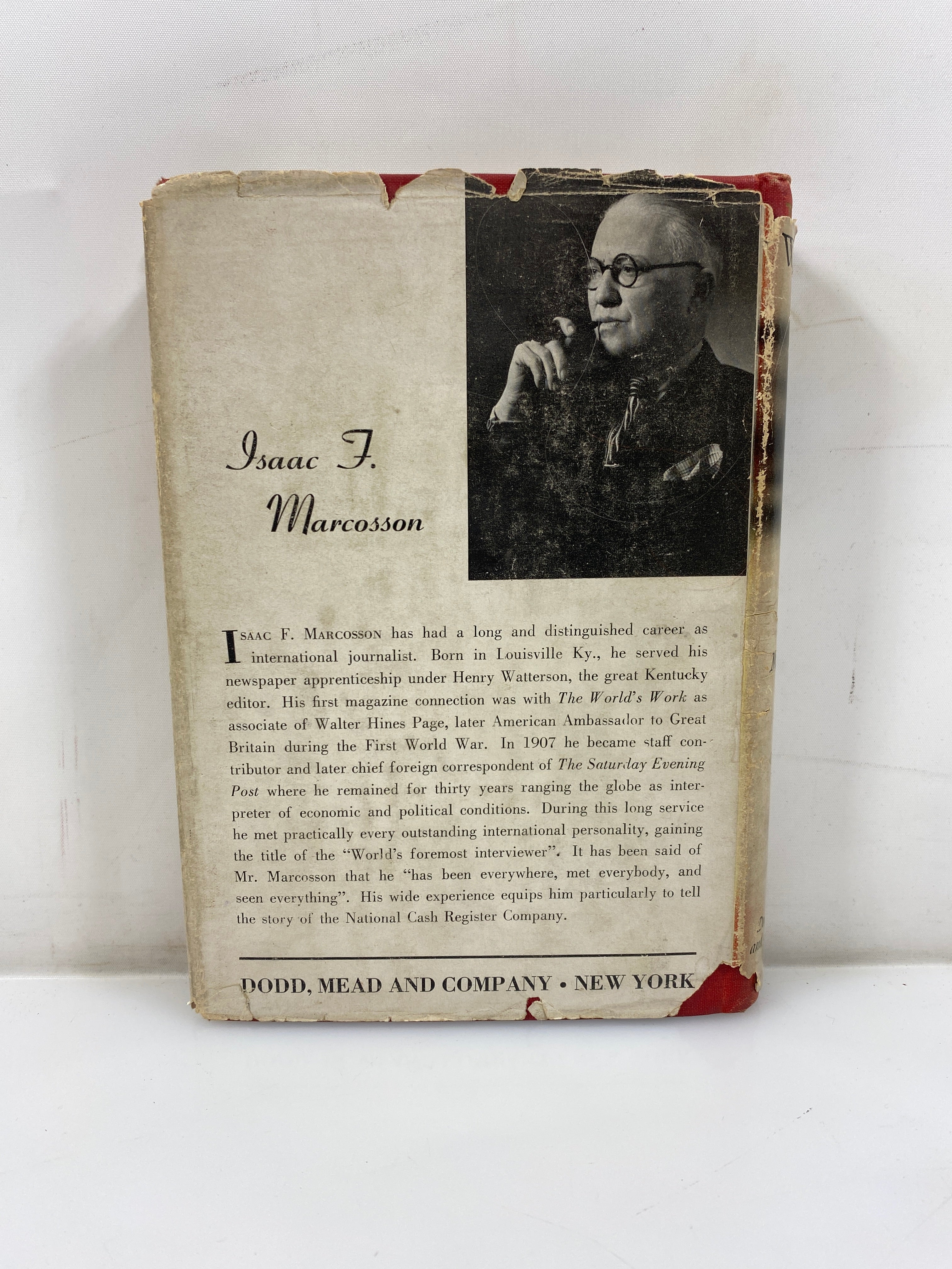 Wherever Men Trade Isaac F. Marcosson 1945 HCDJ
