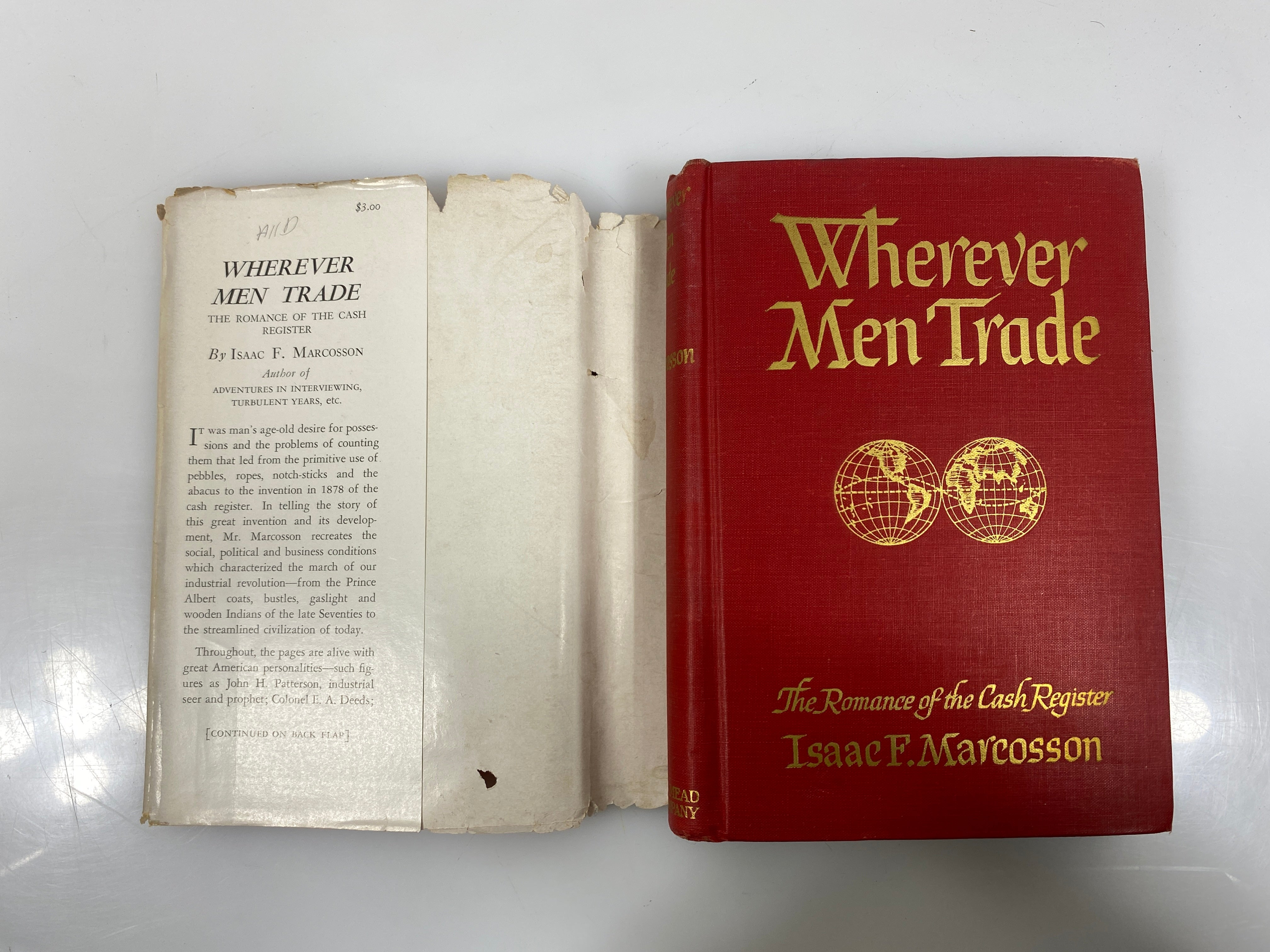 Wherever Men Trade Isaac F. Marcosson 1945 HCDJ