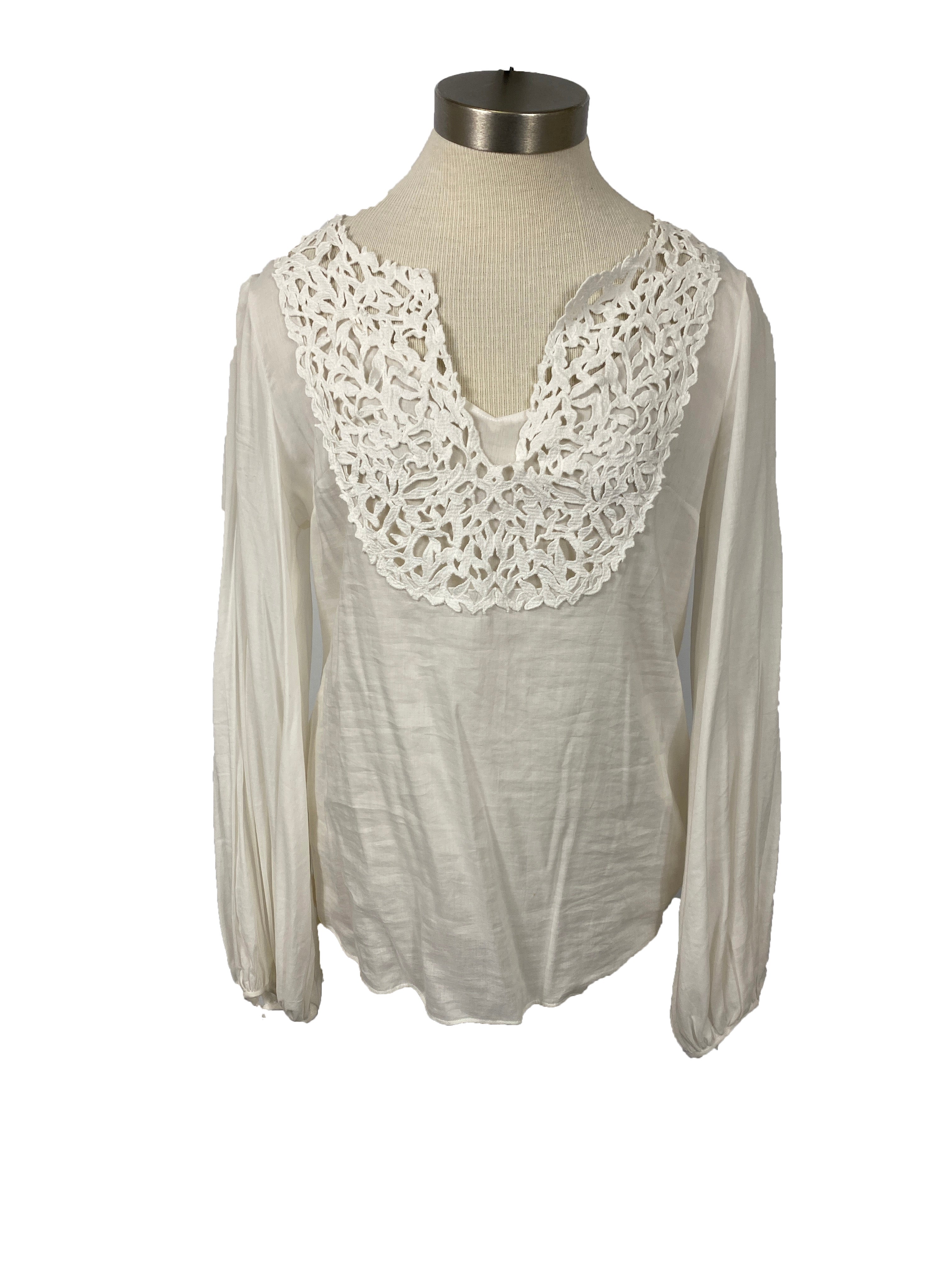 White House Black Market Blouse Women's Size 4