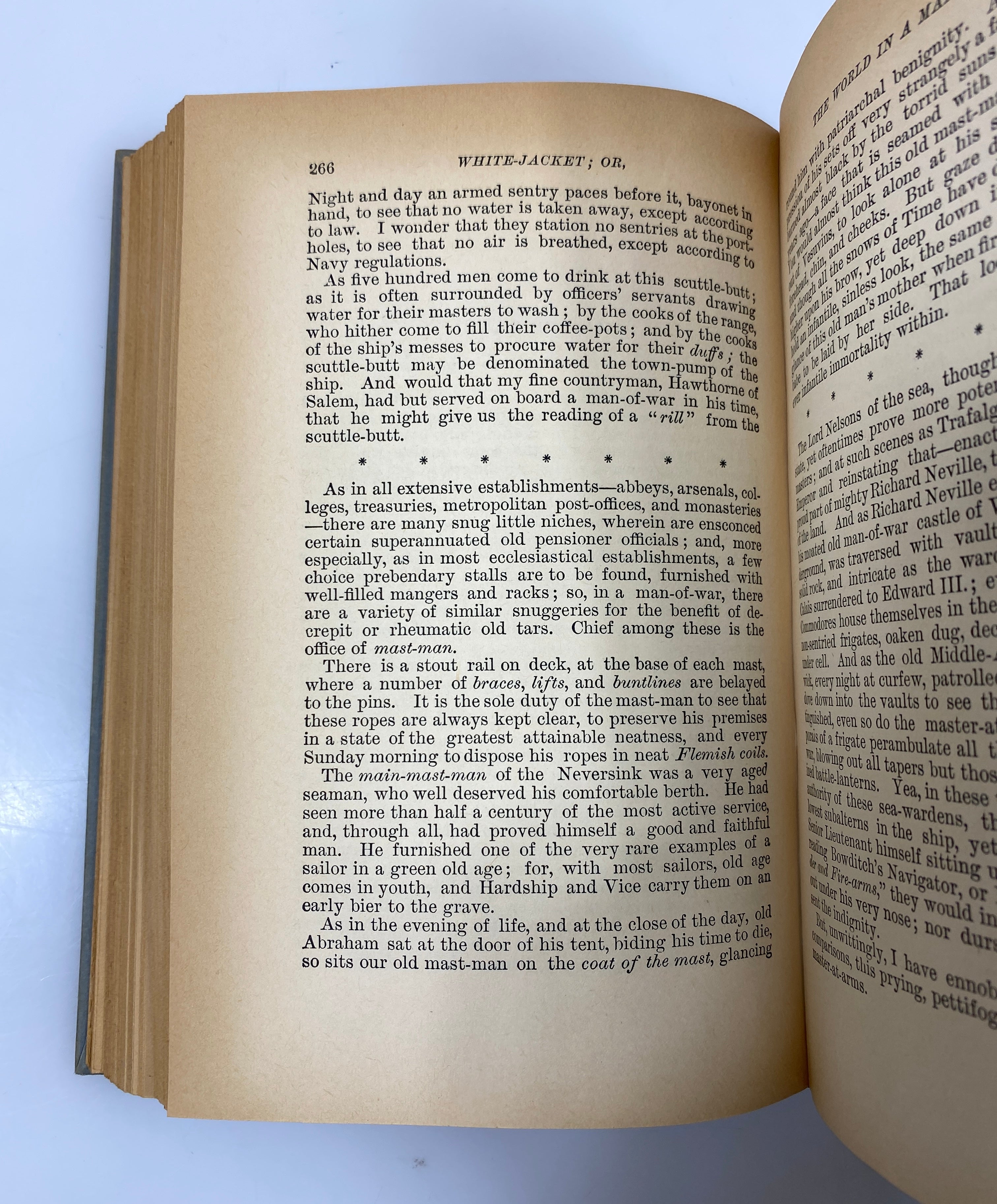 White Jacket by Herman Melville 9th Print 1950 HC