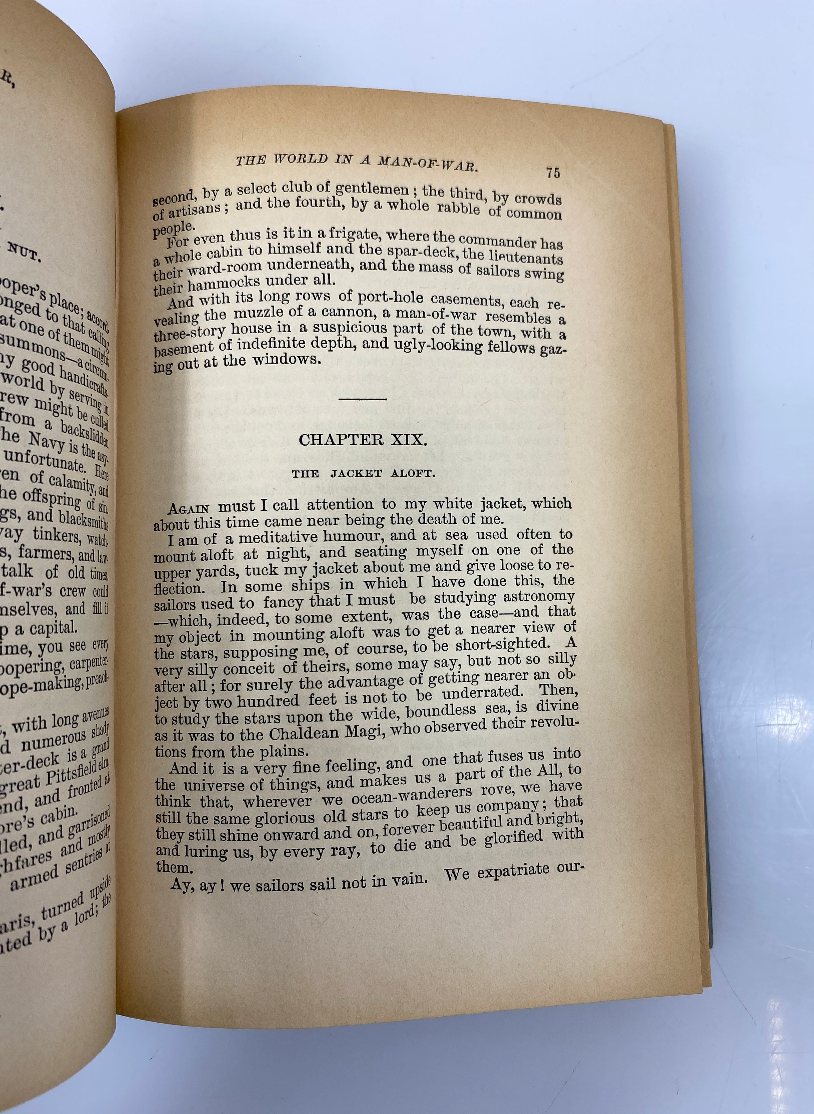 White Jacket by Herman Melville 9th Print 1950 HC