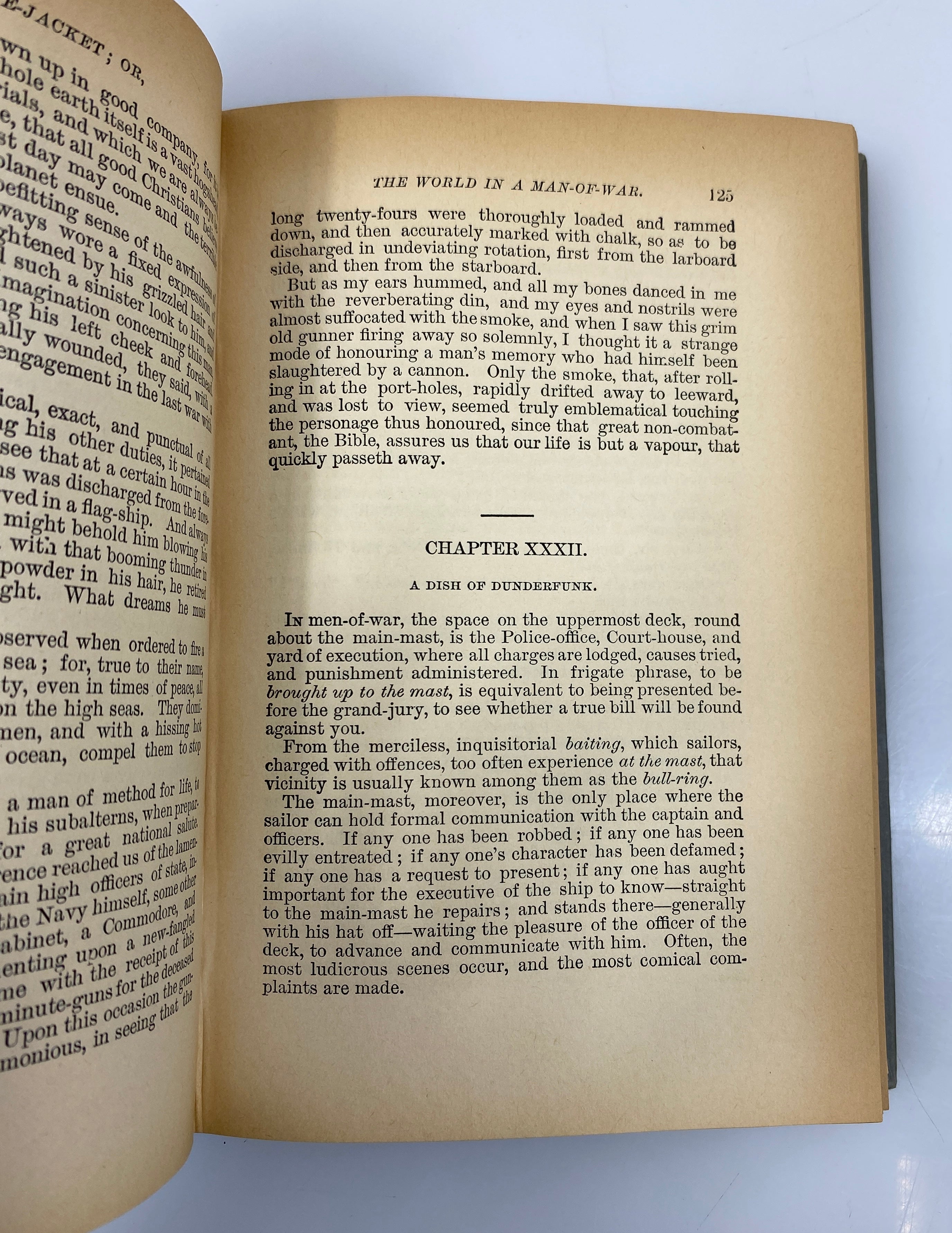 White Jacket by Herman Melville 9th Print 1950 HC