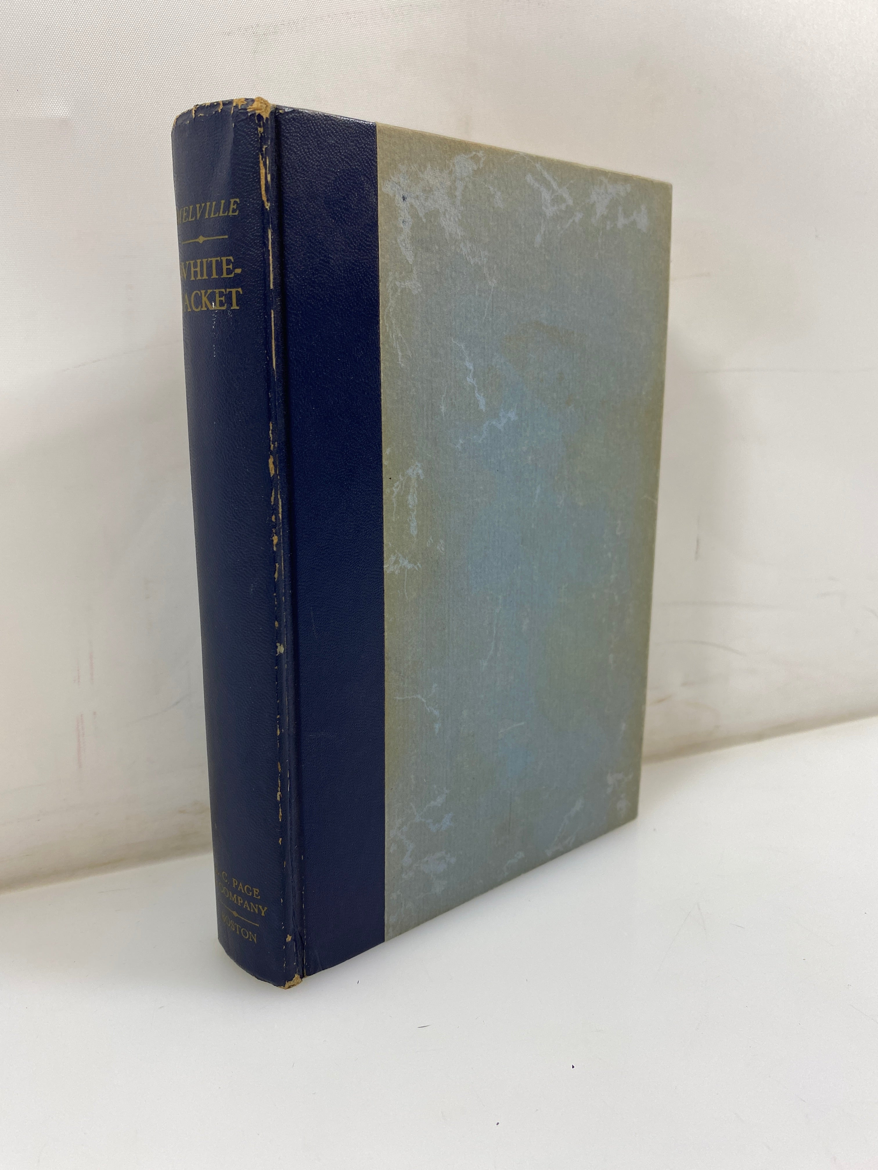 White Jacket by Herman Melville 9th Print 1950 HC