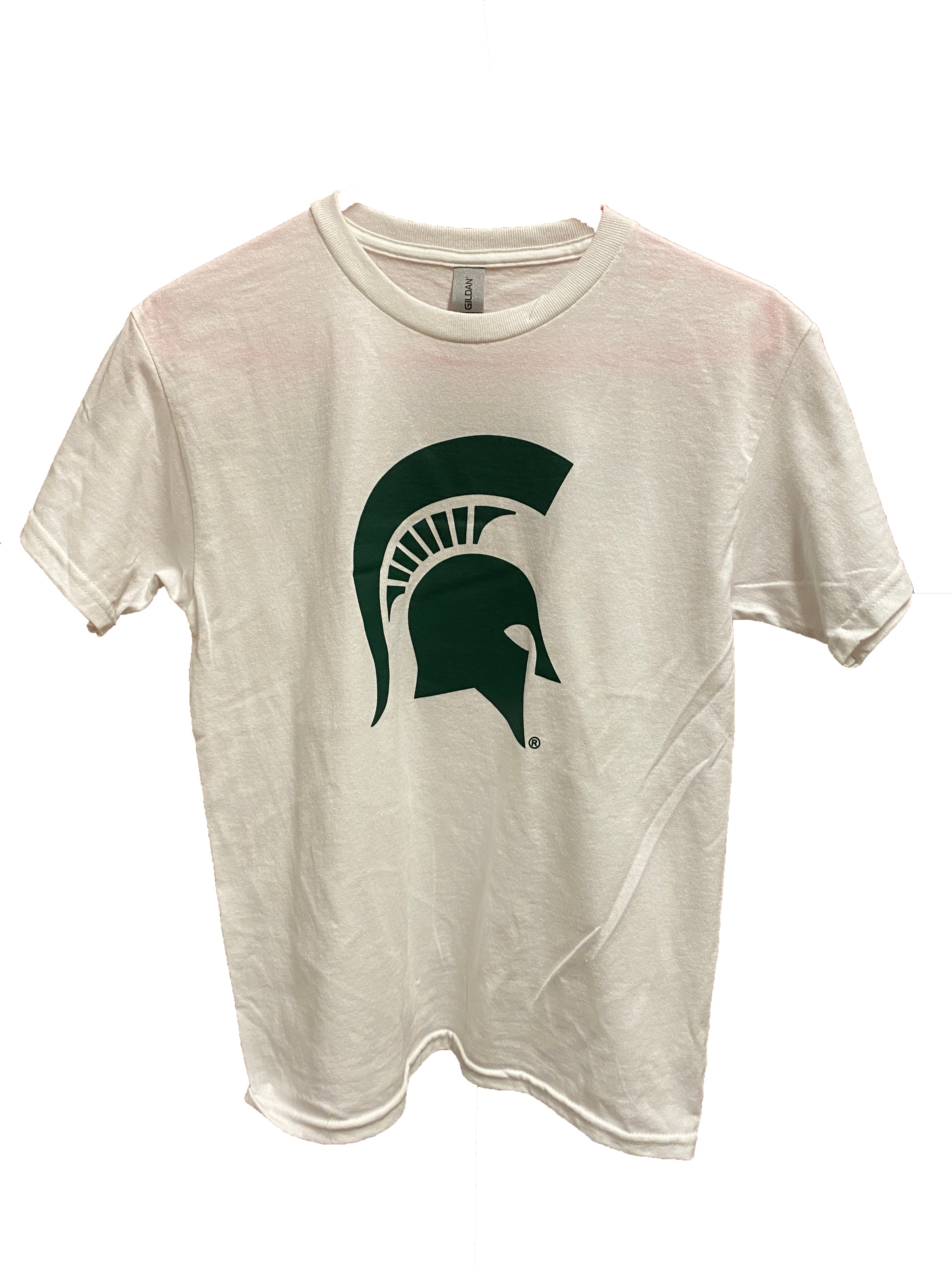 White Jr. Spartans T-Shirt Adult Size 2XL