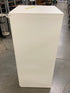 White Left Opening Cabinet w/ Drawers and Shelves