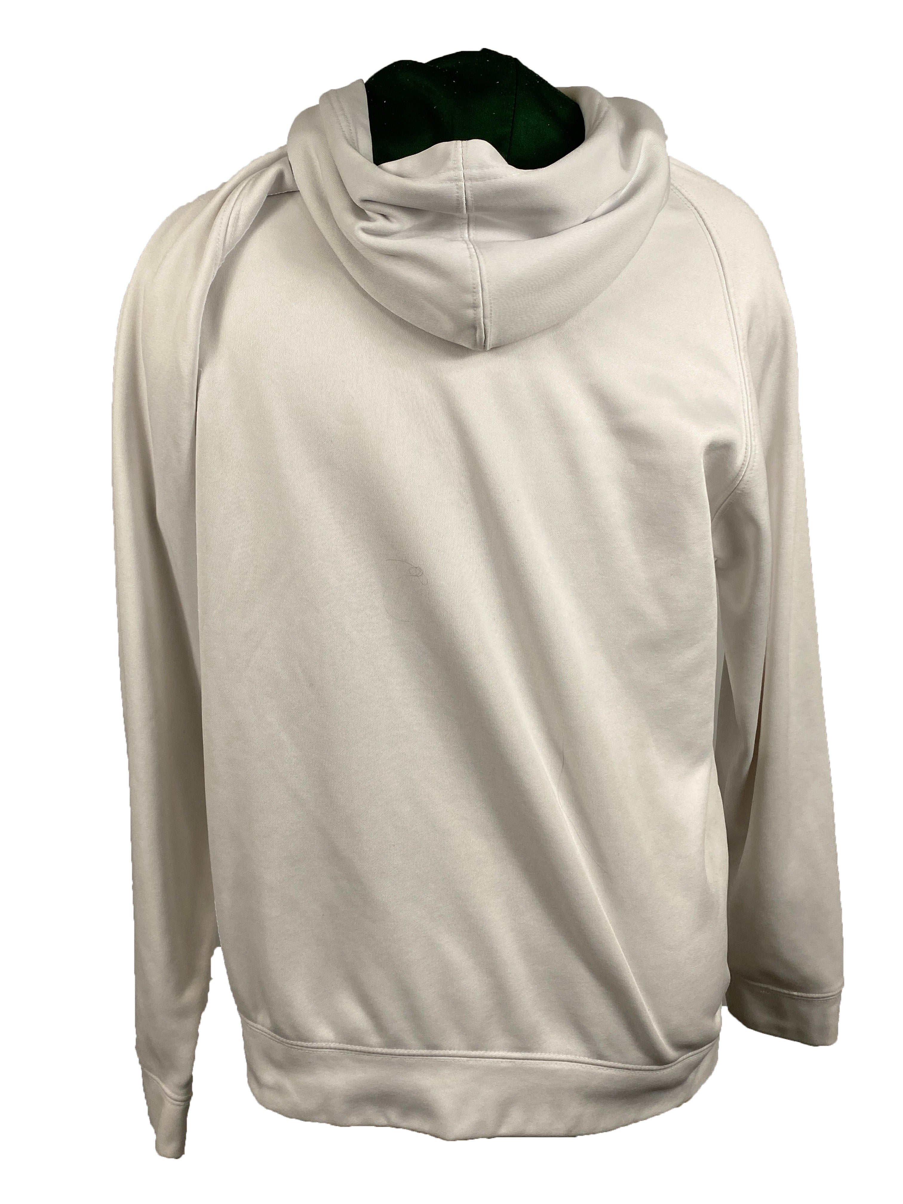 White Michigan State Hooded Sweatshirt Men's Size XL