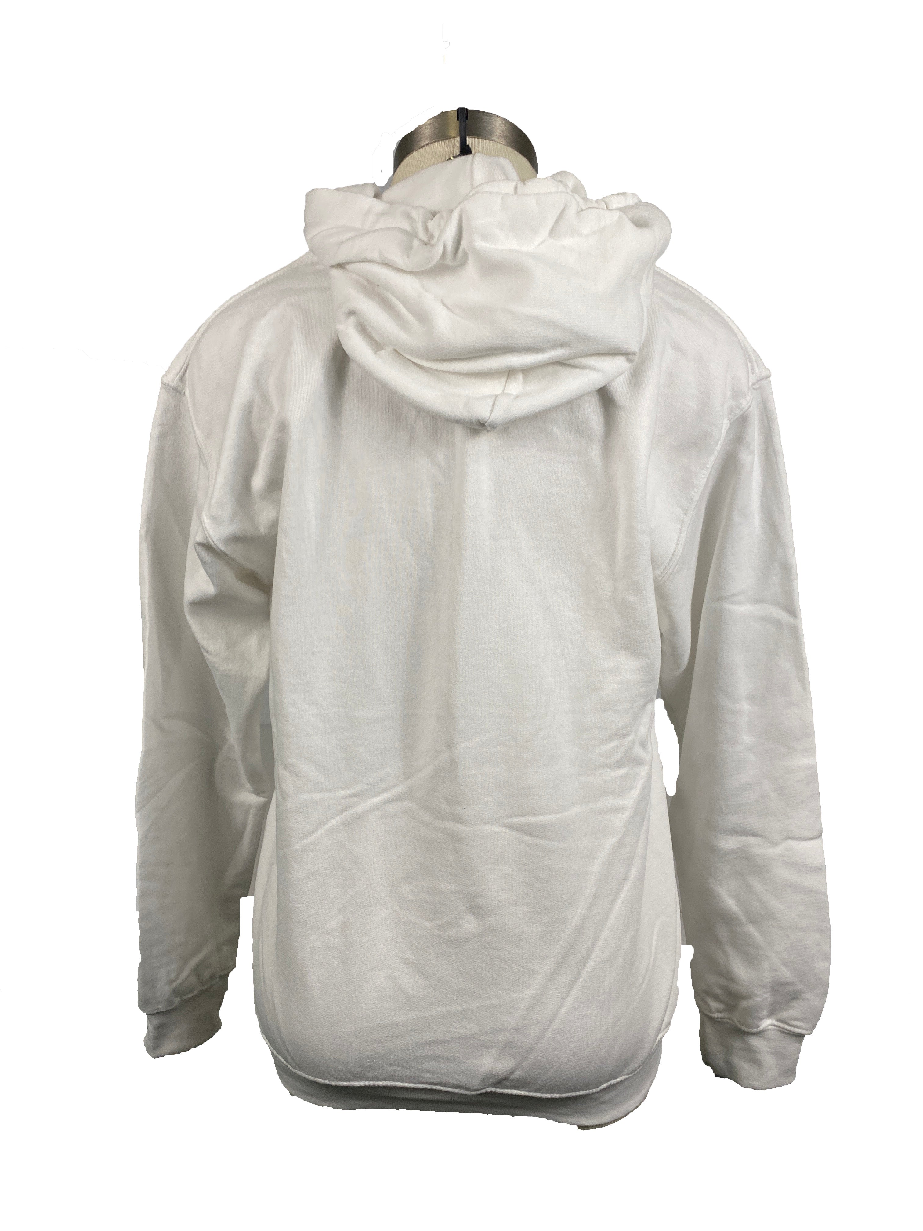 White Michigan State Spartan Volleyball Hoodie Unisex Size S