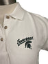 White Michigan State Spartans Polo Men's Size Small