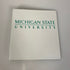 White Michigan State University 3-Ring Binder