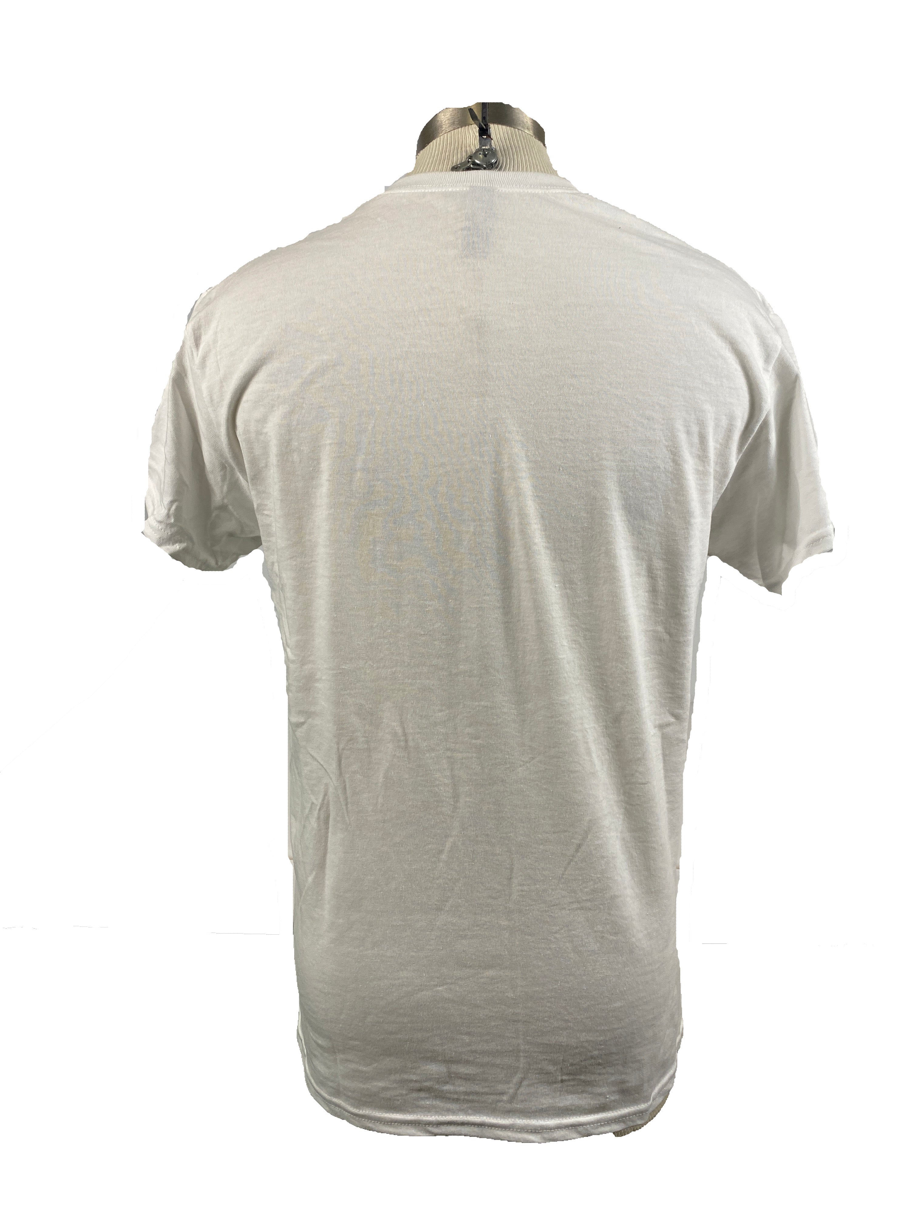 White MSU Spartan Volleyball Short Sleeve T-Shirt Unisex Size M