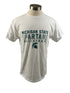 White MSU Spartan Volleyball Short Sleeve T-Shirt Unisex Size M