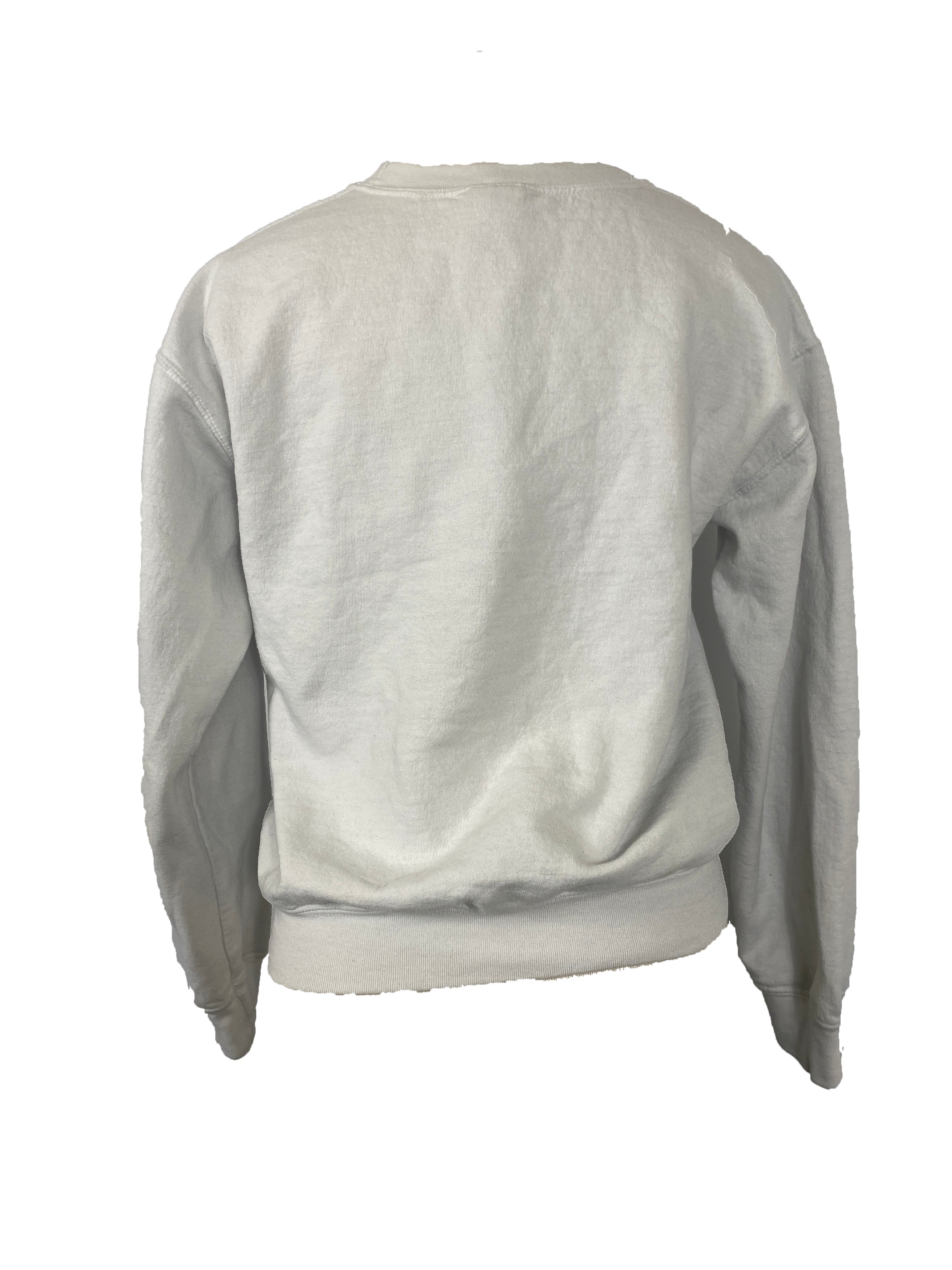 White MSU Sweatshirt Women's Size S