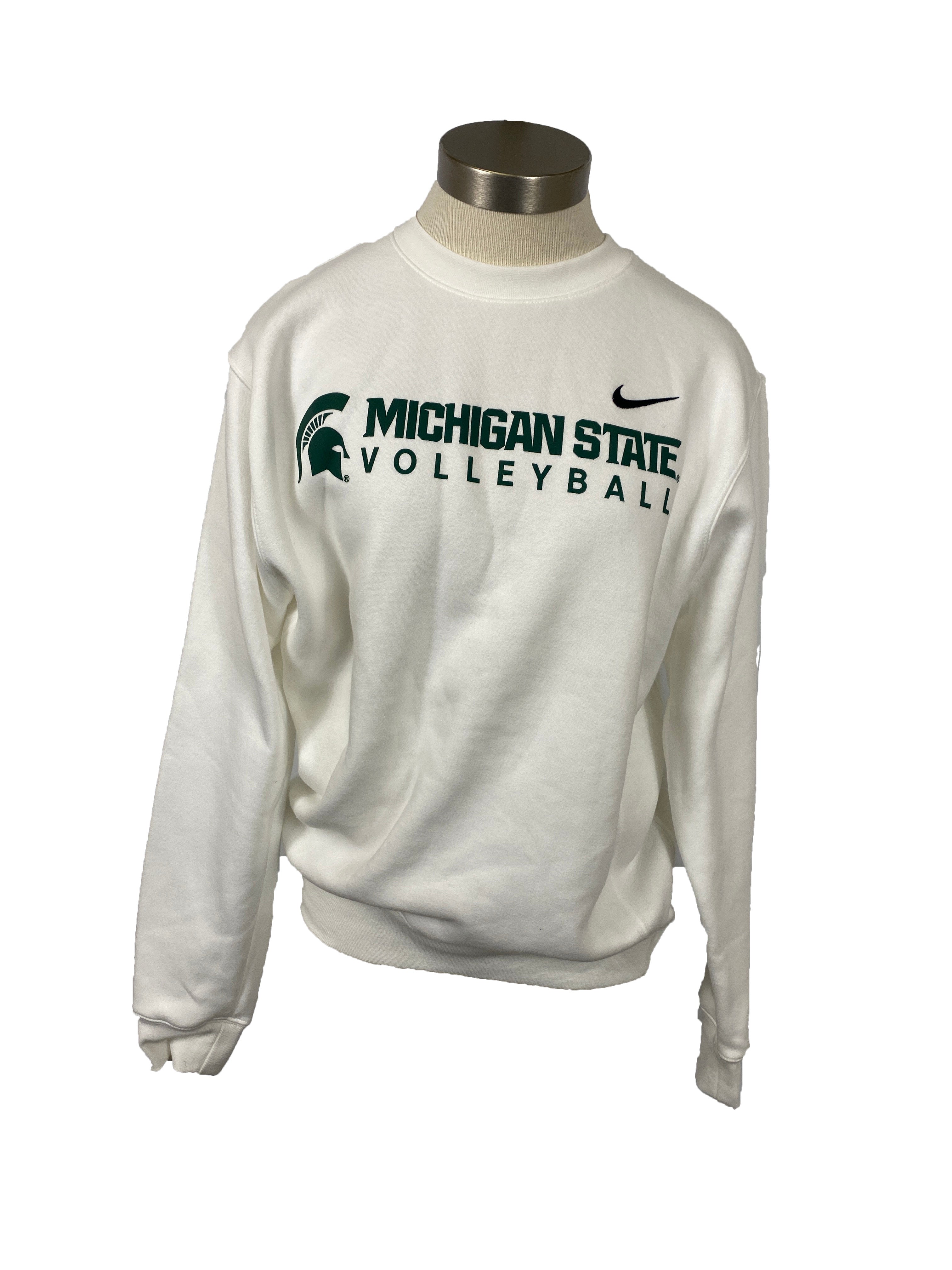 White Nike Crewneck Sweatshirt Men's Size M