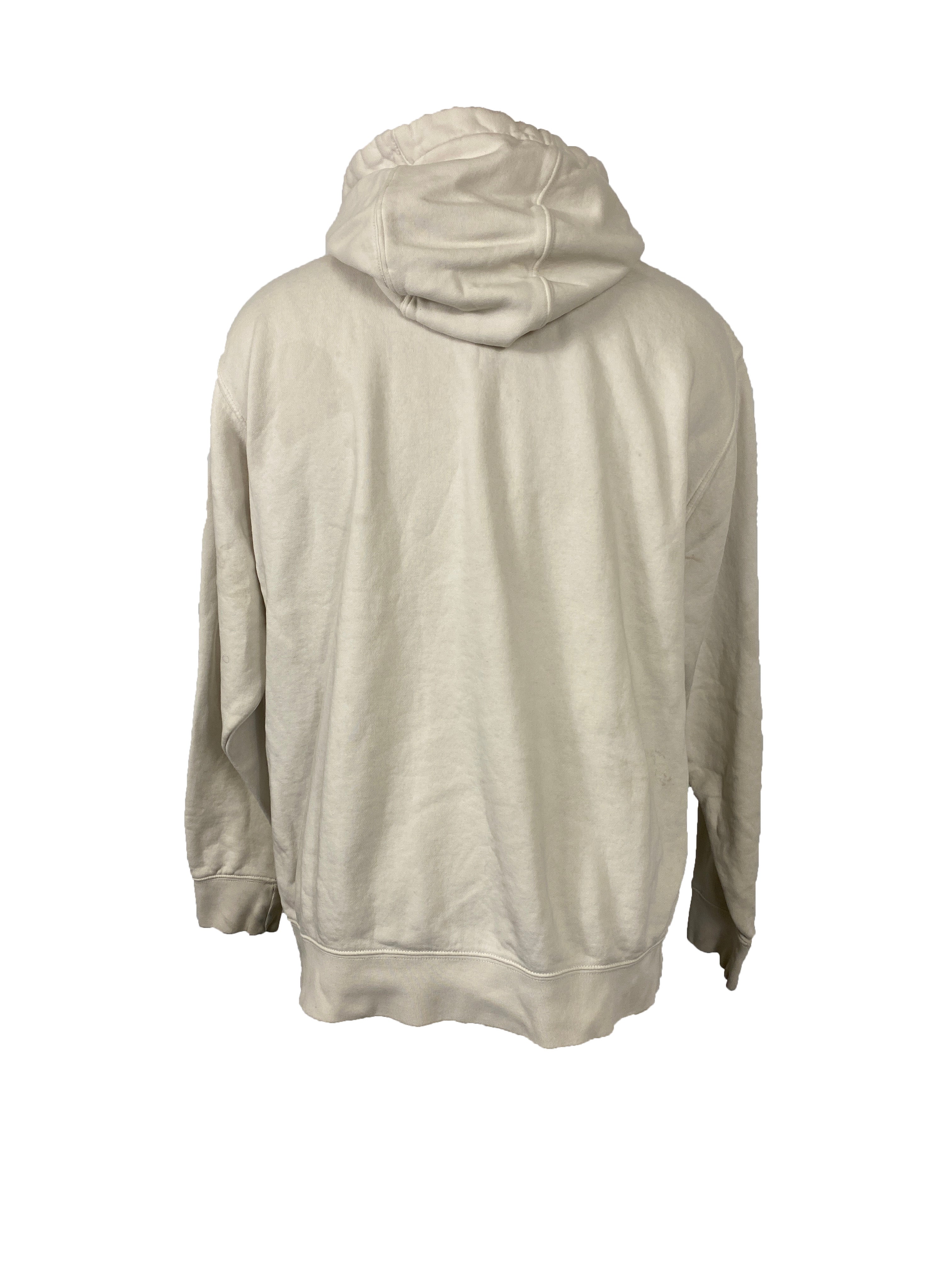White Nike Hoodie Men's Size L