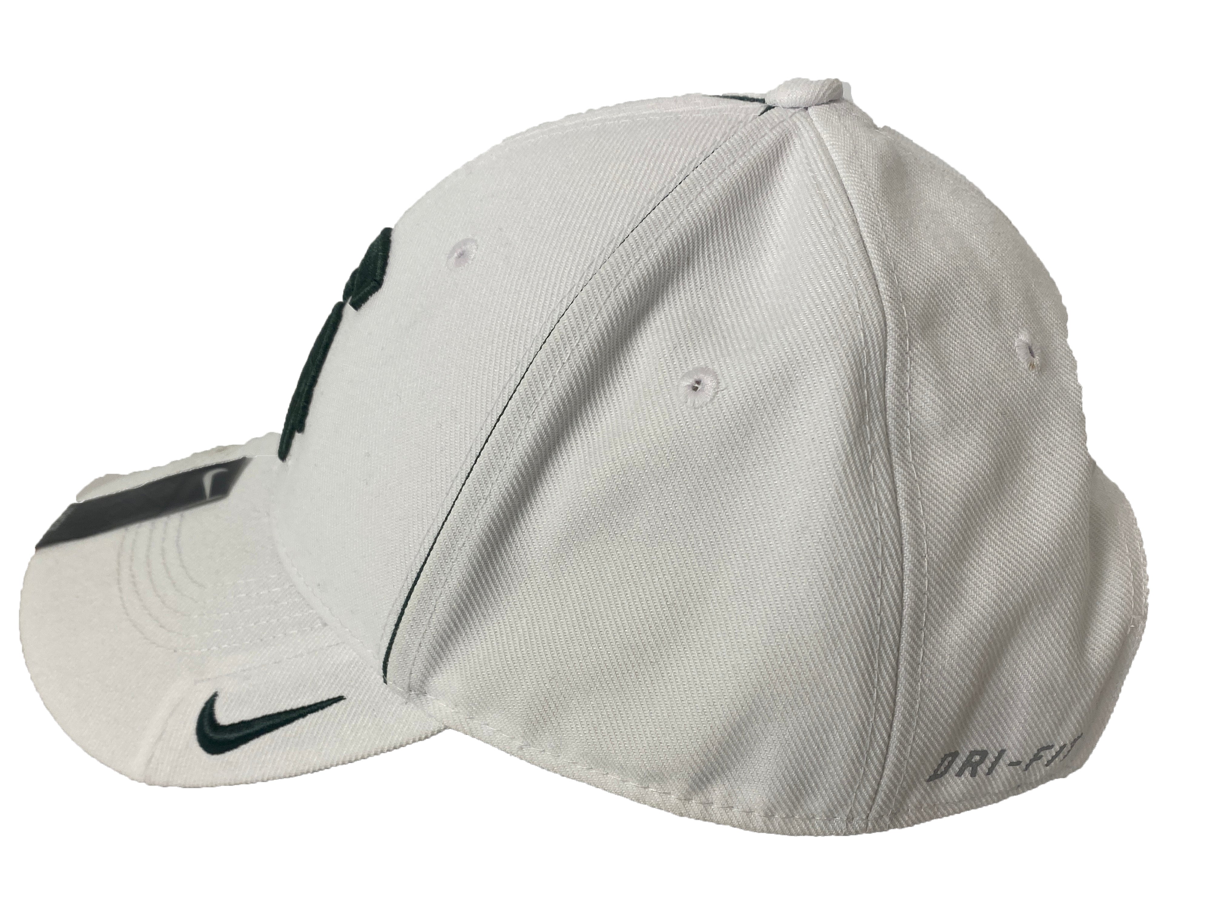 White Nike Michigan State Baseball Hat