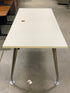 White Rectangular Laminate Table