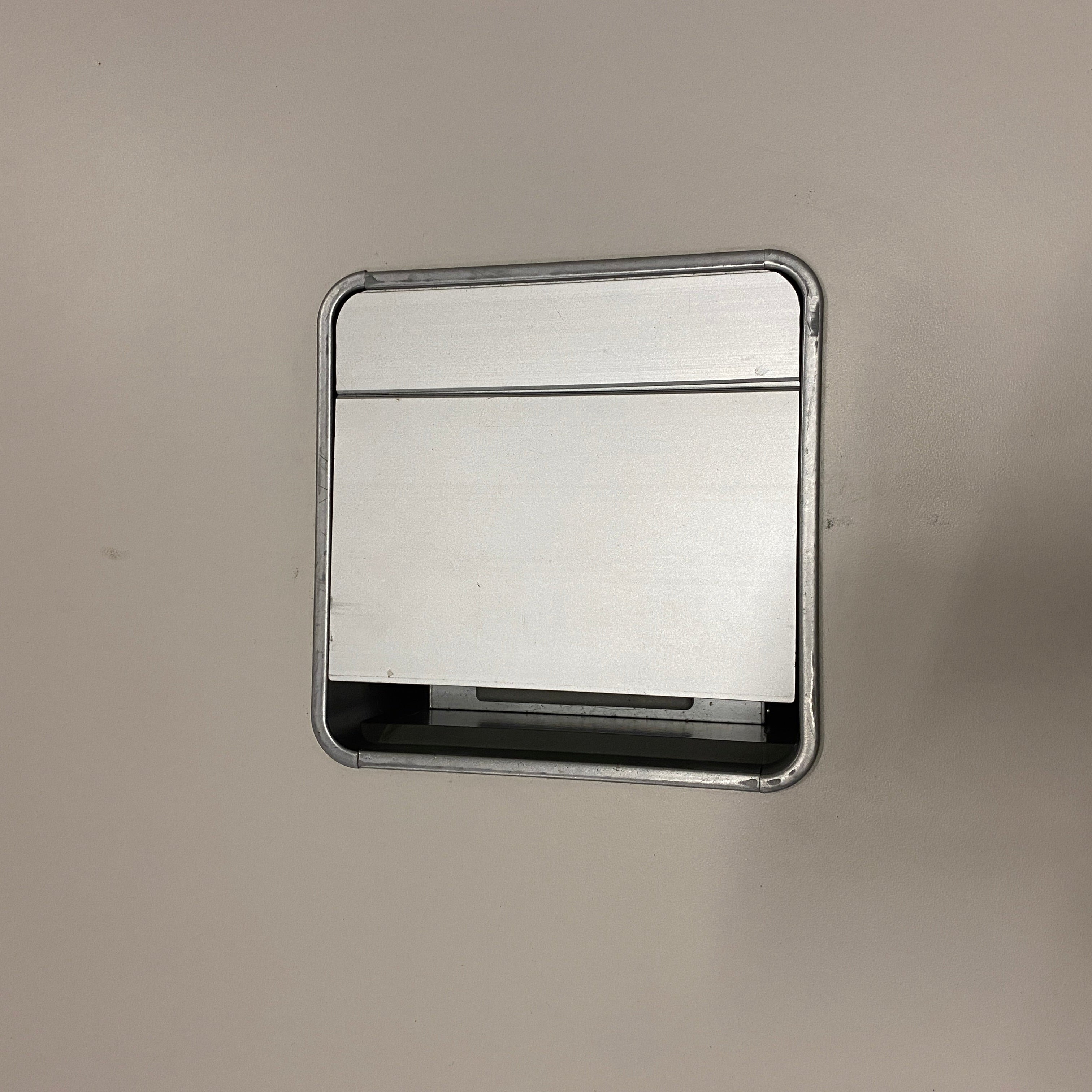 White Rectangular Laminate Table w/ Power Supply