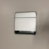 White Rectangular Laminate Table w/ Power Supply