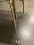 White Rectangular Laminate Table w/ Power Supply