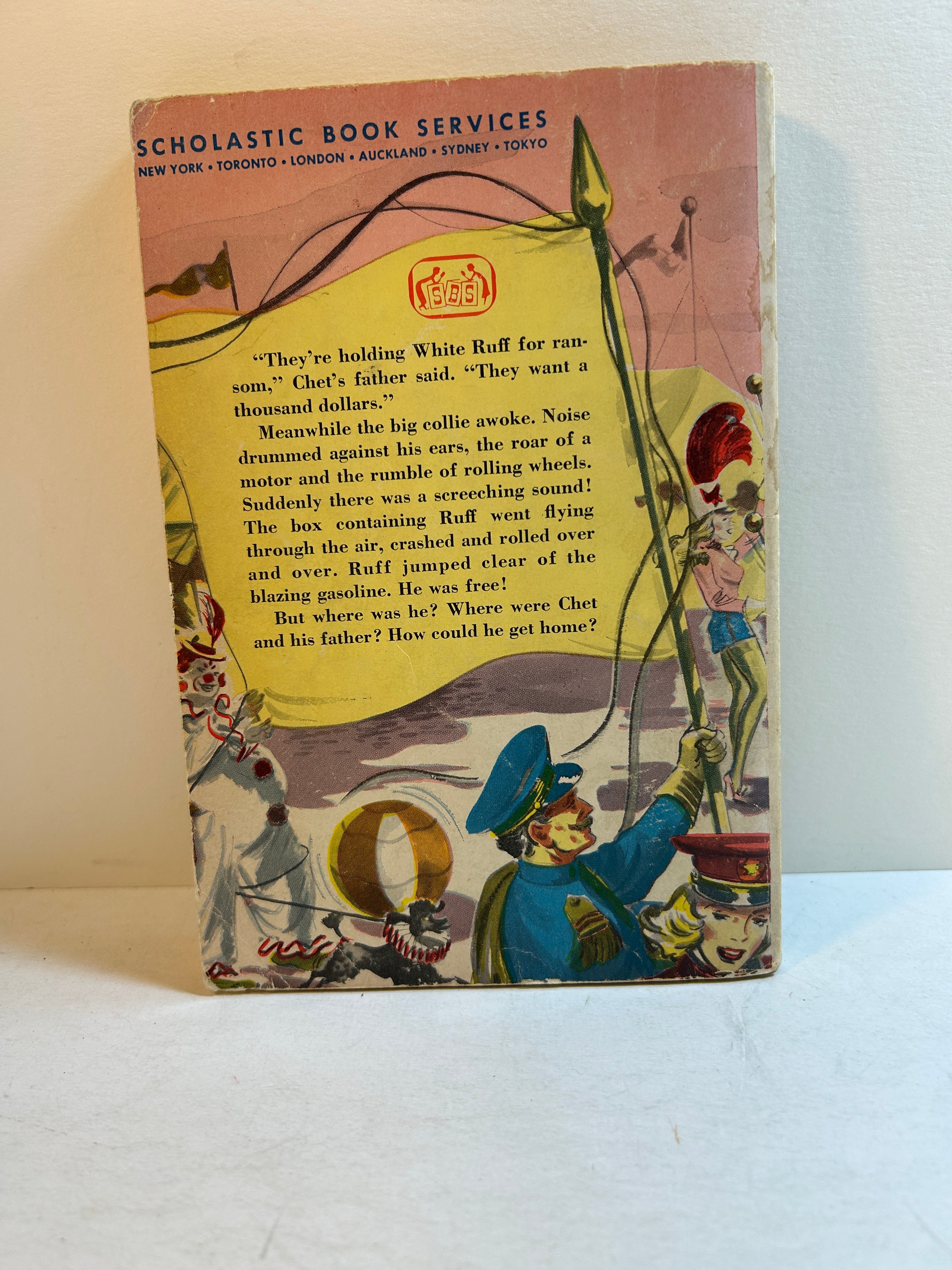 White Ruff by Glenn Balch Scholastic 10th Printing SC