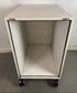 White Shelf Cart w/ Removeable Door