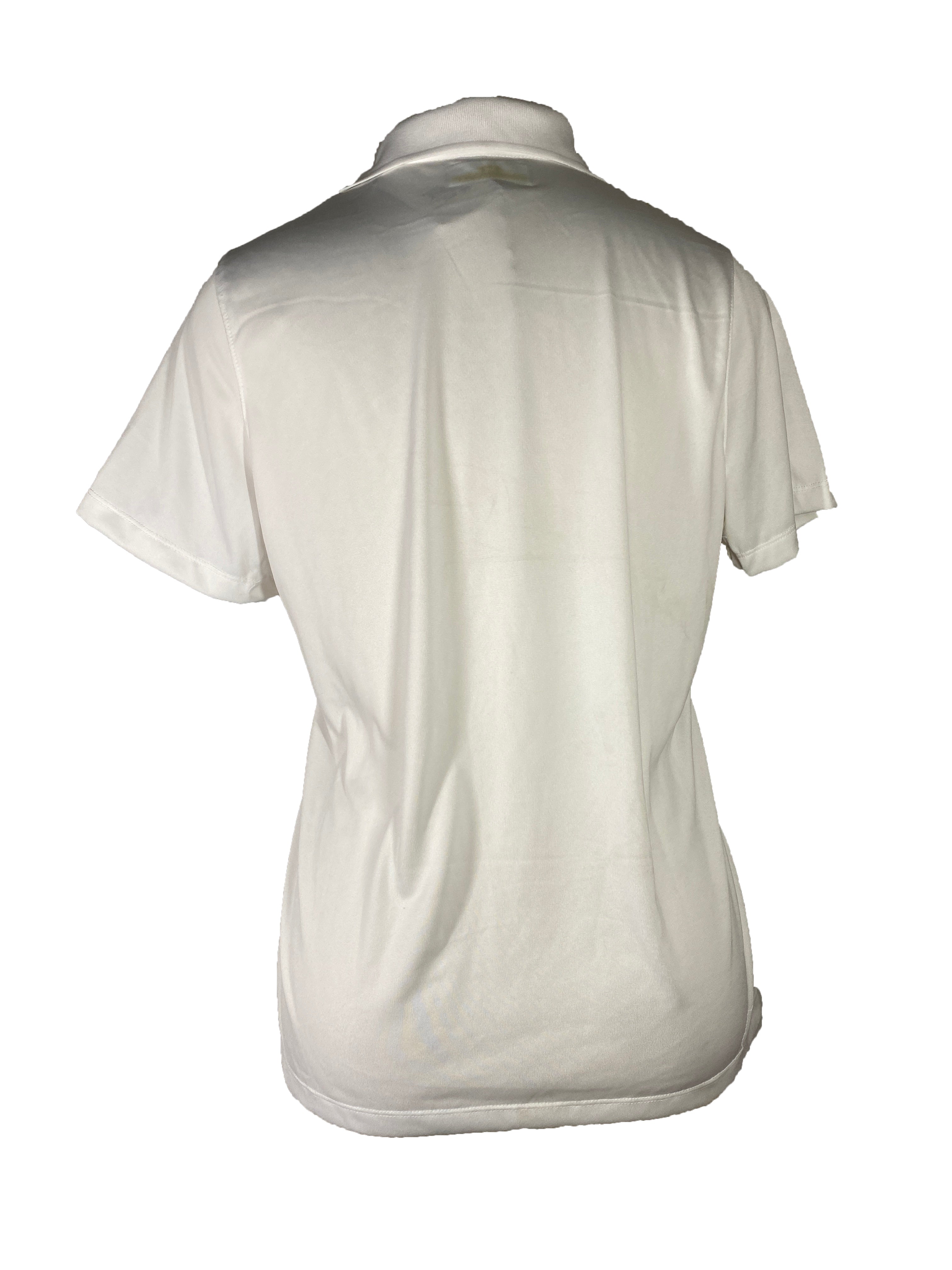 White Spartan Spirit Shop College of Nursing V-Neck Shirt Women's Size S