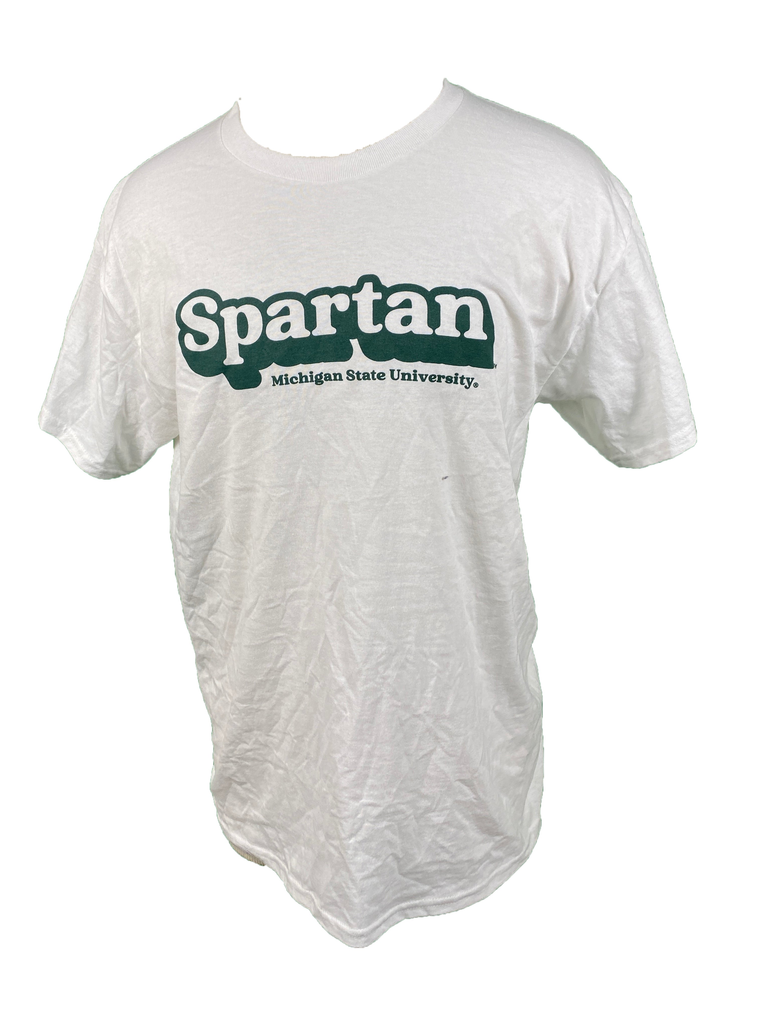 White Spartans T-Shirt Unisex Size L