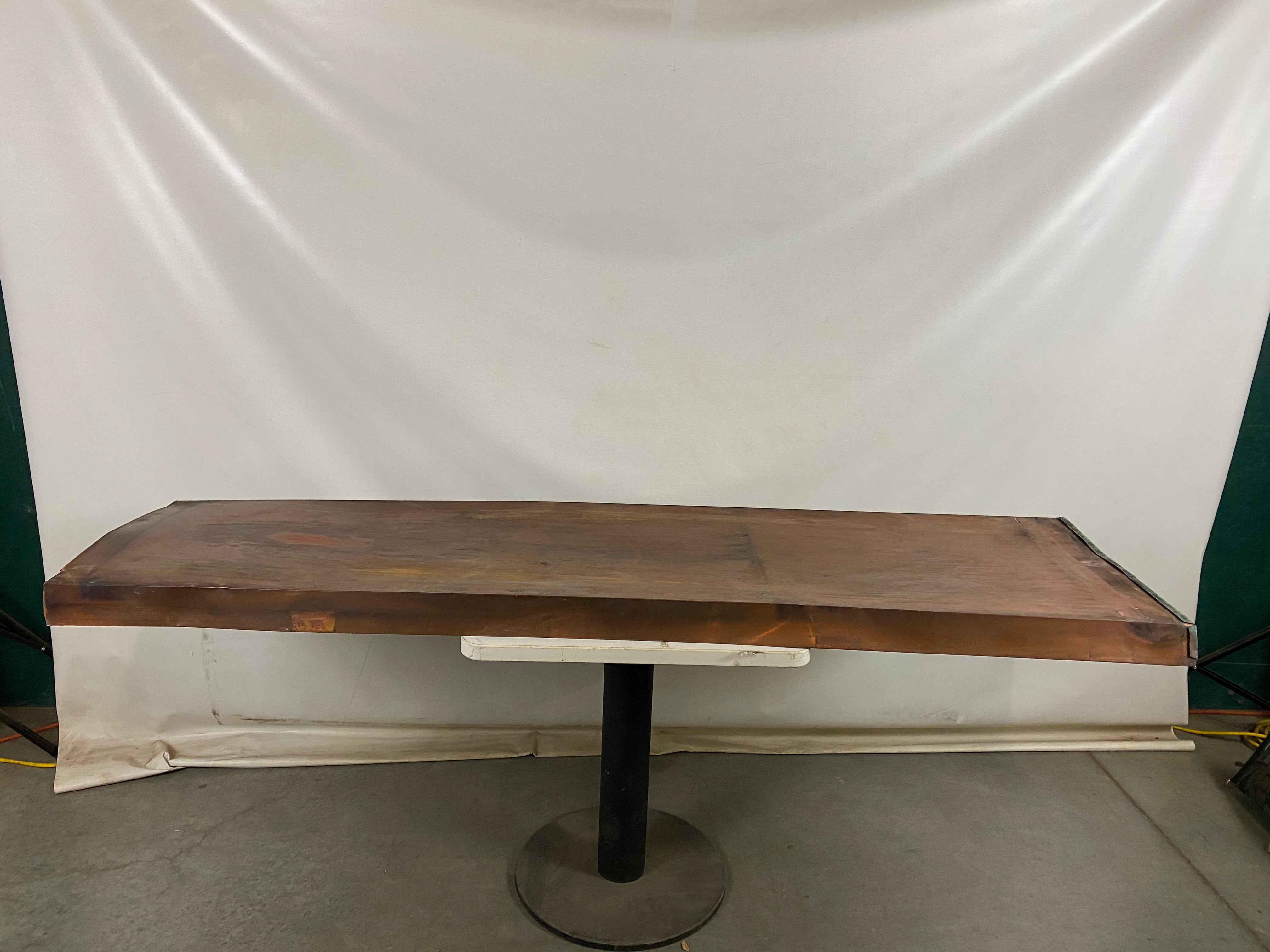 Wide Copper Flashing Panel
