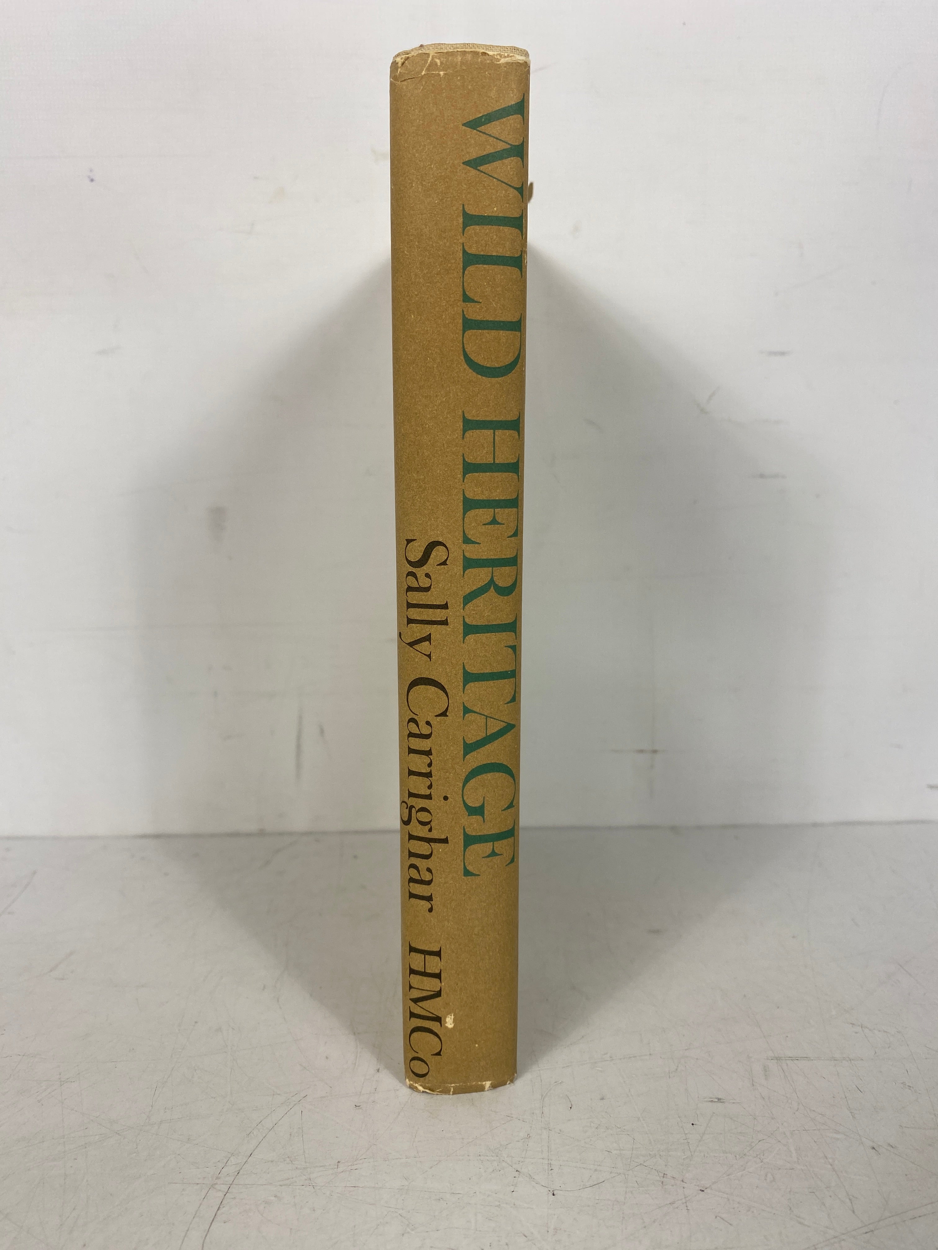 Wild Heritage by Sally Carrighar 1965 First Printing HC DJ