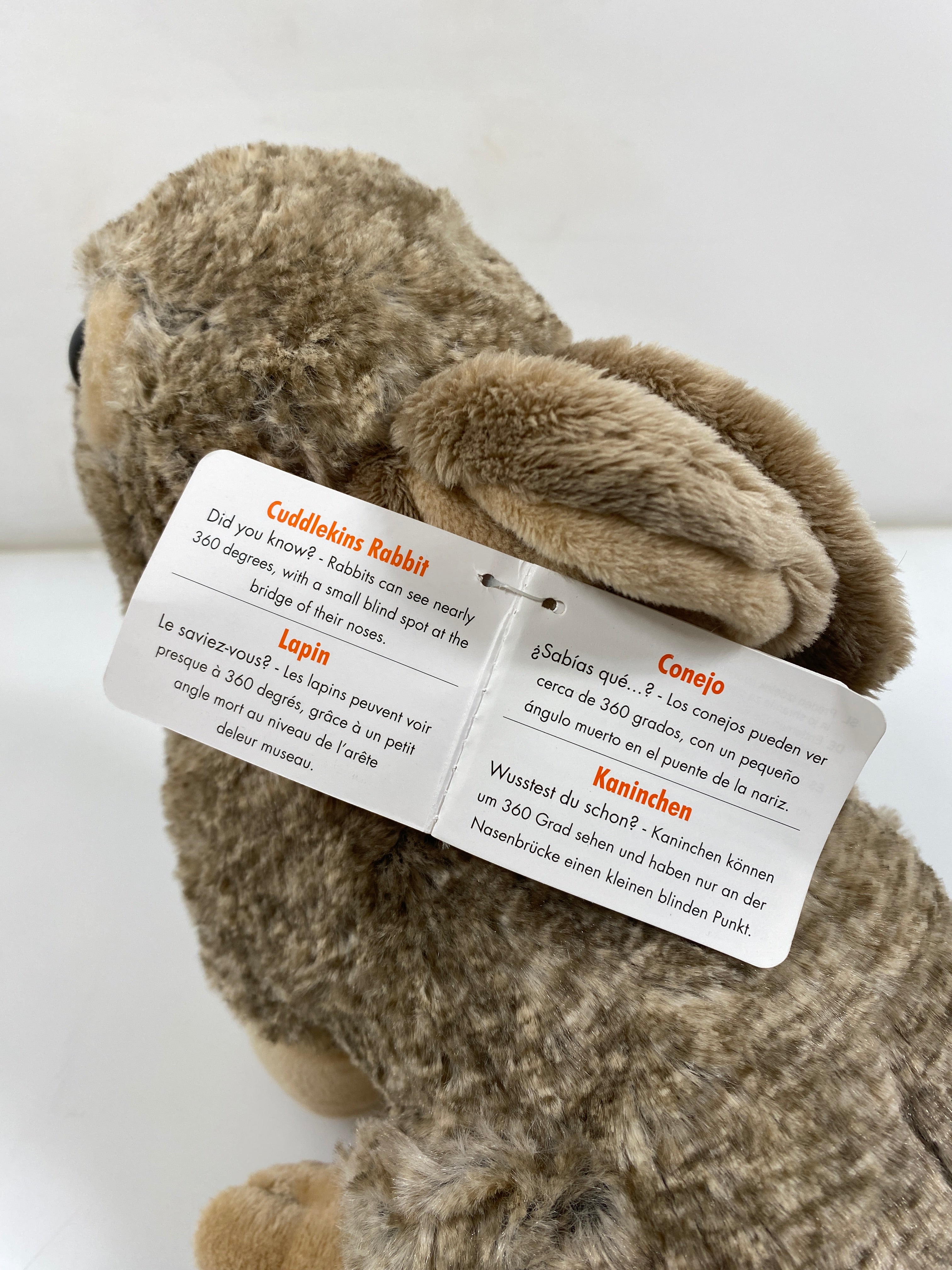 Wild Republic Cuddlekins Rabbit Plush Toy